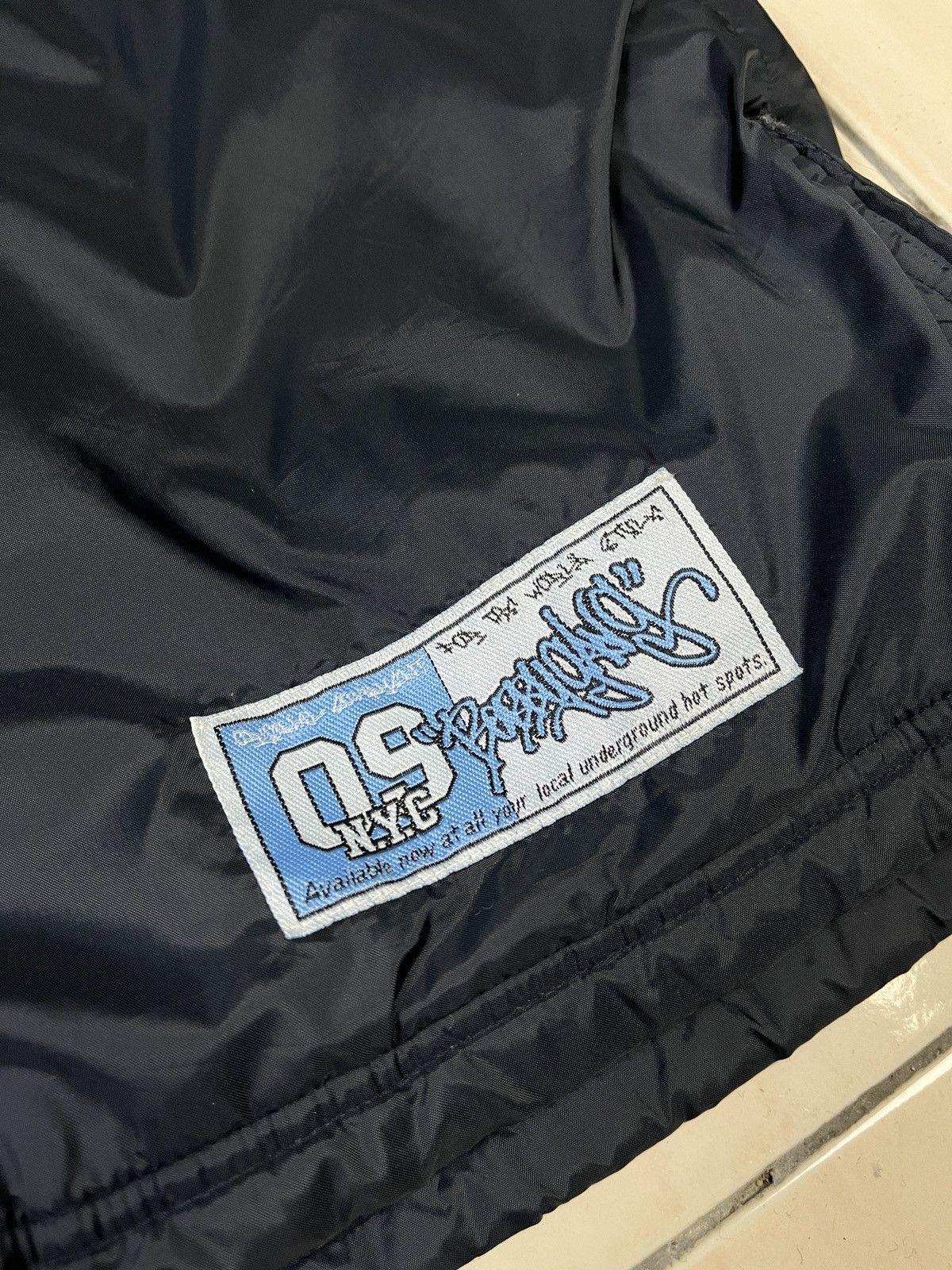 JNCO × Rap Tees Bobby Gang Hip Hop Promo Baggy Long Jacket Sherpa Lined Size US L / EU 52-54 / 3 - 9 Thumbnail