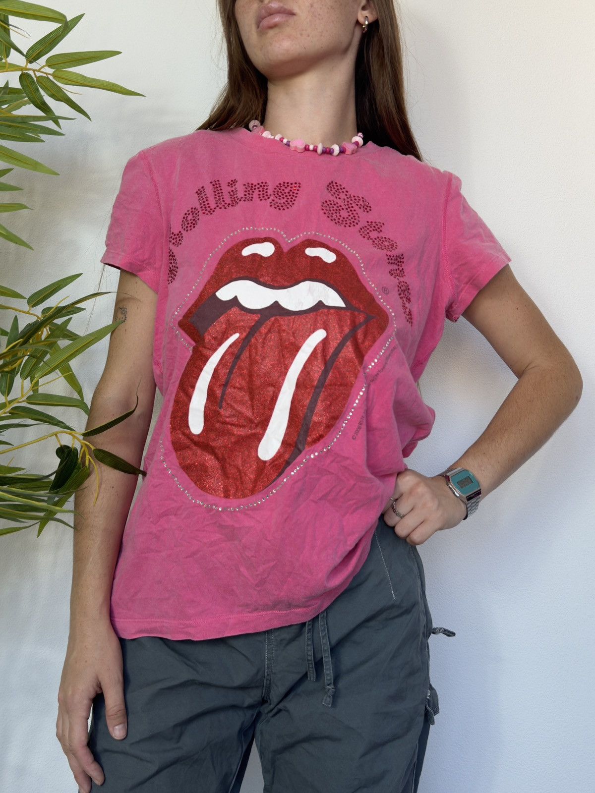 Other VINTAGE ROLLING STONES 2008 GLAM TEE SHIRT Size S / US 4 / IT 40 - 2 Thumbnail