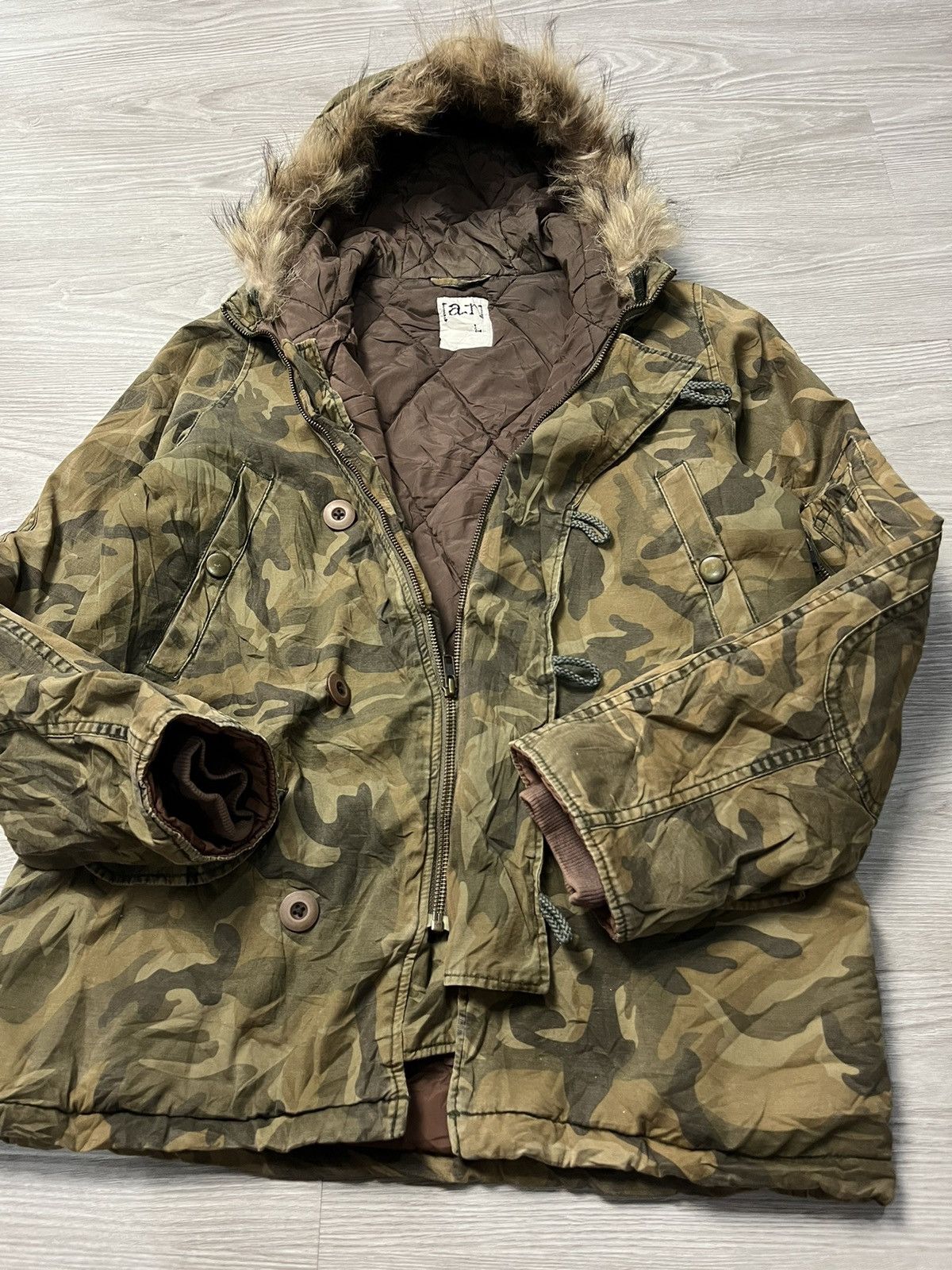 Japanese Brand × Le Grande Bleu (L.G.B.) A.R Japanese Brand Fur Jacket Ifsix lgb style Size M / US 6-8 / IT 42-44 - 5 Thumbnail