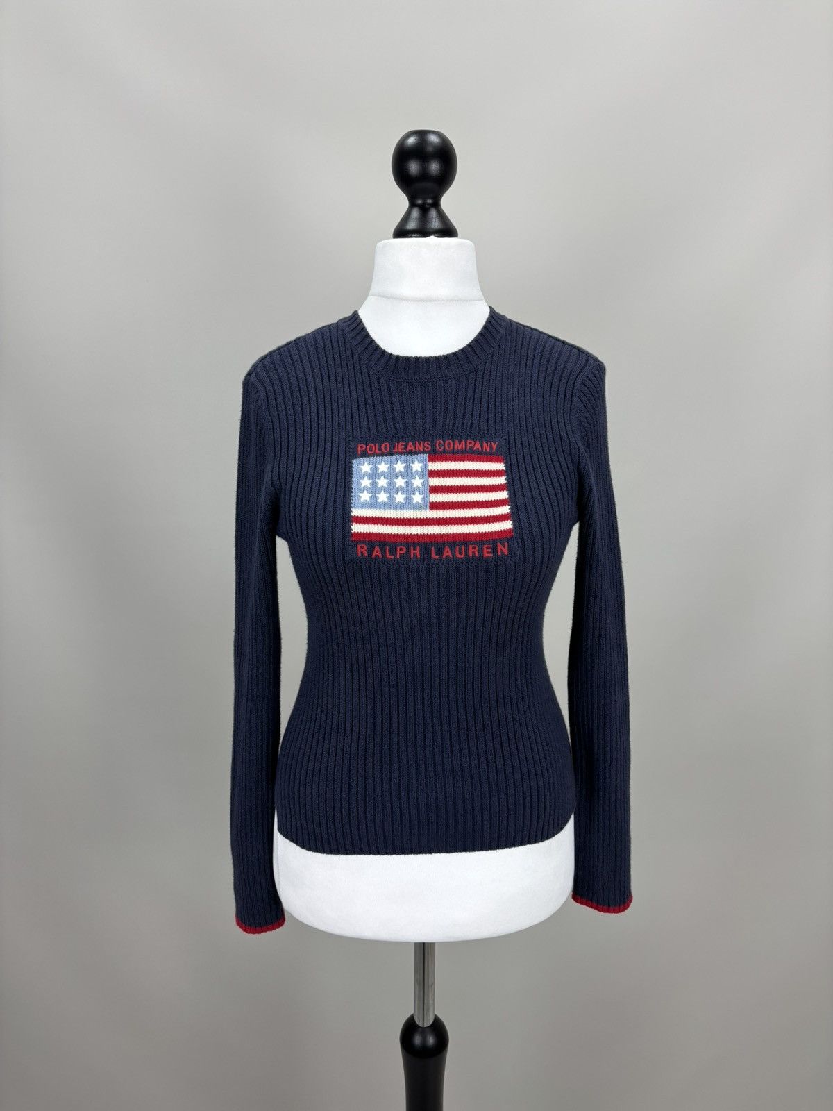 Polo Ralph Lauren Womens vintage sweater Polo Ralph Lauren American Flag Size S / US 4 / IT 40 - 1 Thumbnail