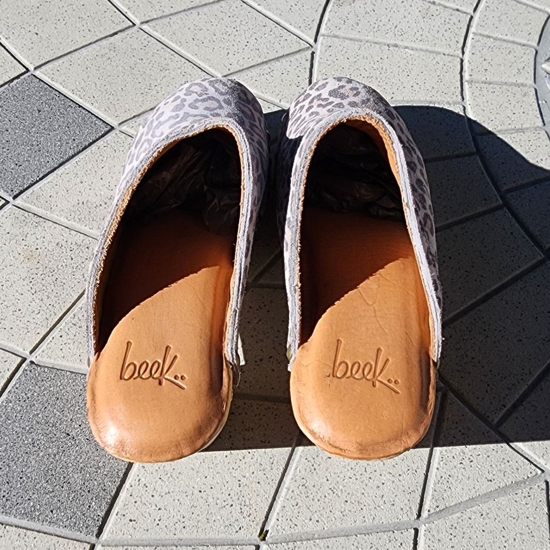 beek Beek Woodpecker Suede Handcrafted Leopard Clogs 6 Size US 6 / IT 36 - 5 Thumbnail