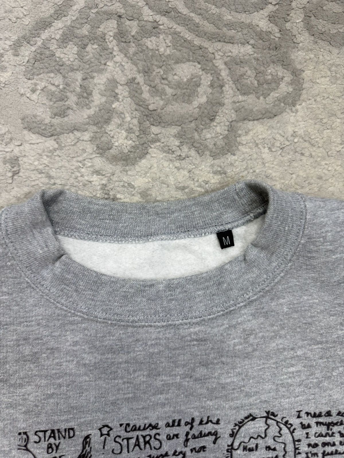 Other Oasis Big Logo Vintage Rap Hip Hop Sweatshirt Gray Size US M / EU 48-50 / 2 - 3 Thumbnail