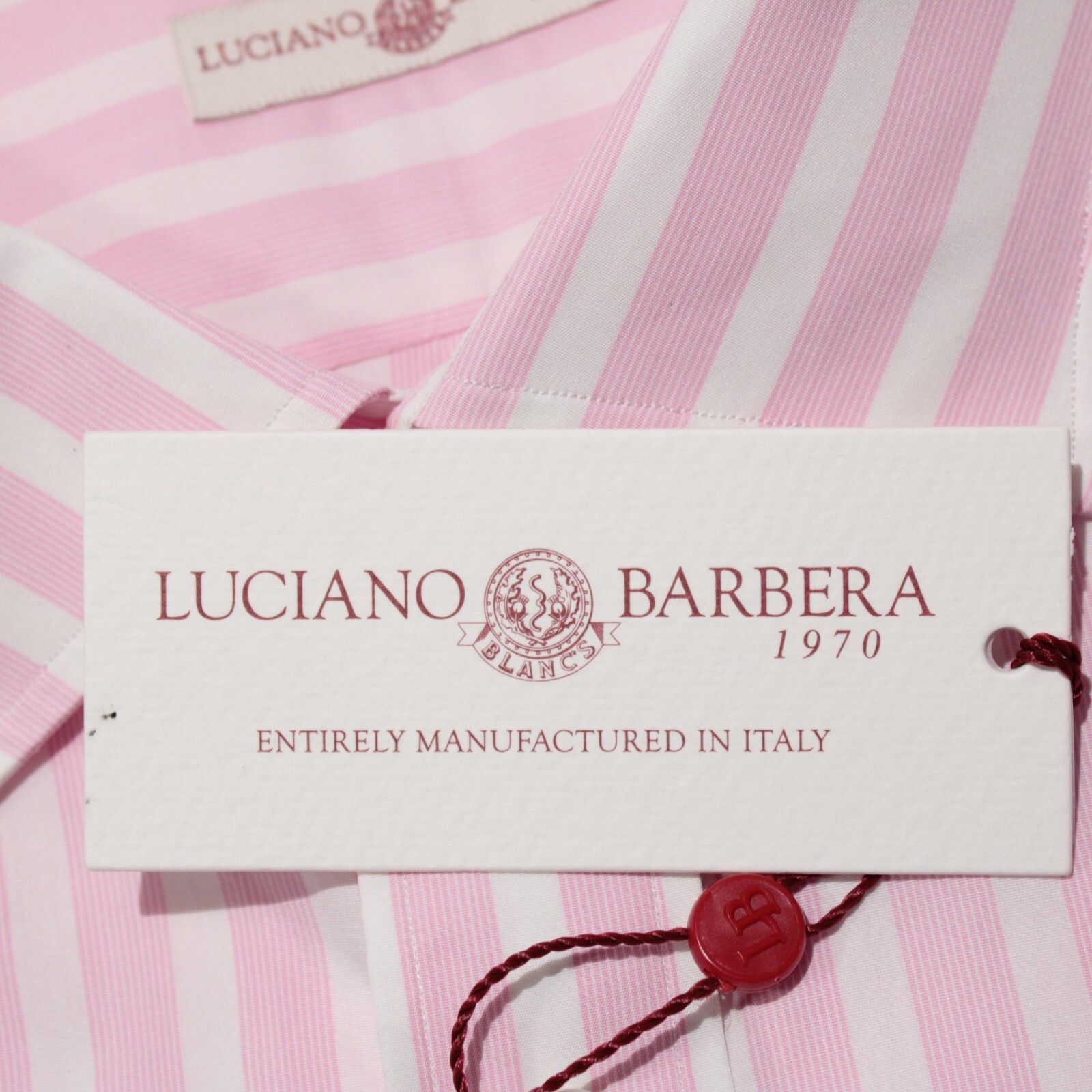 Luciano Barbera Luciano Barbera New with tags Shirt Size XL US In Pink Size US XL / EU 56 / 4 - 2 Thumbnail