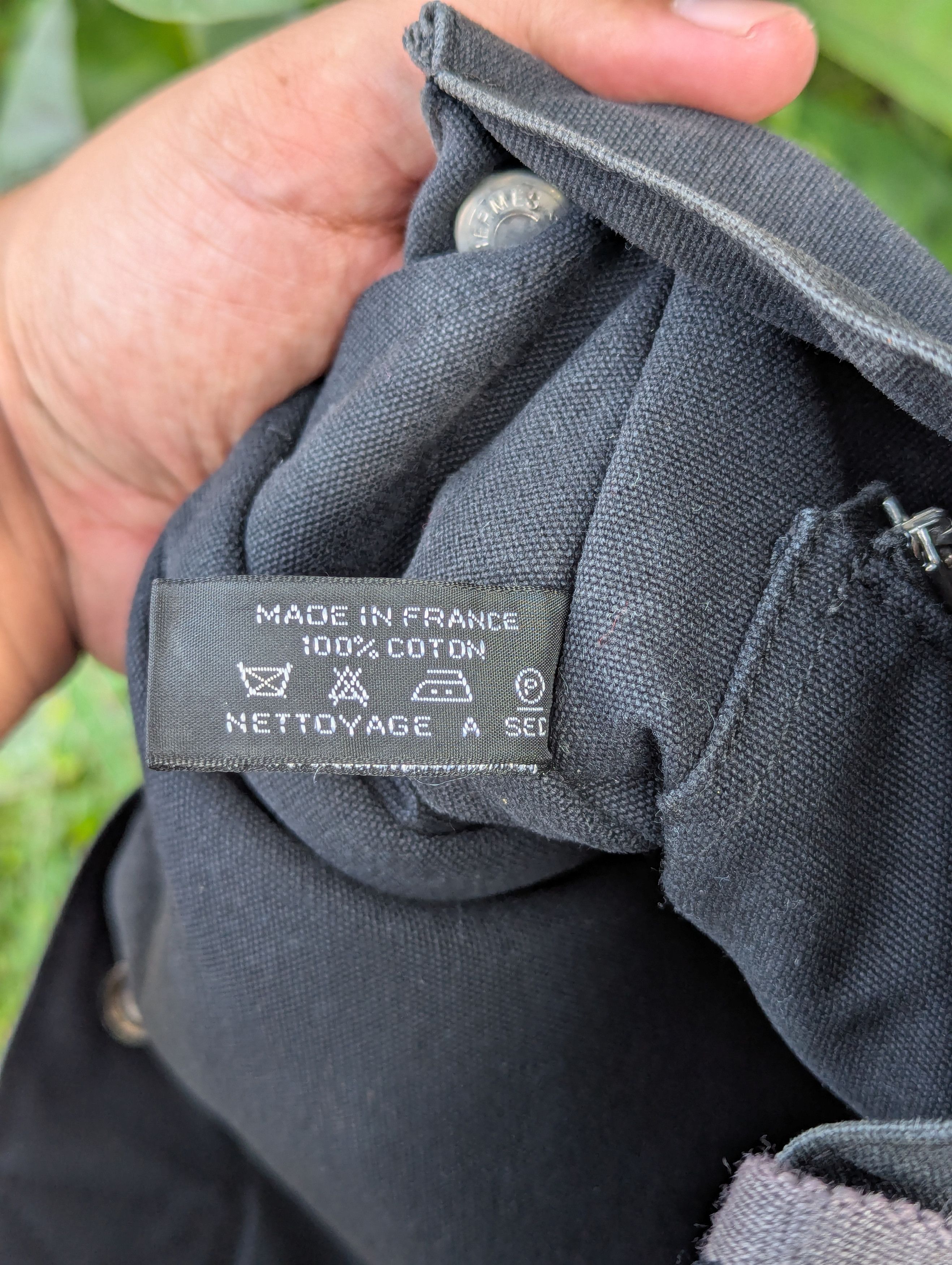 Hermès Fourre Tout PM Canvas Tote Bag