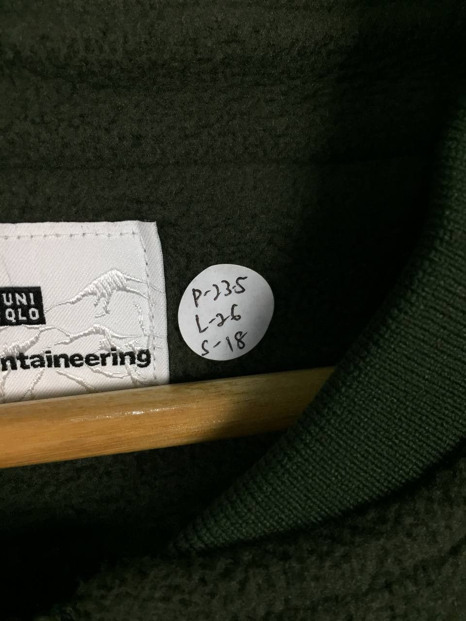 Uniqlo × White Mountaineering Uniqlo X White Mountaineering Fleece Oversized Jacket Size US M / EU 48-50 / 2 - 11 Thumbnail