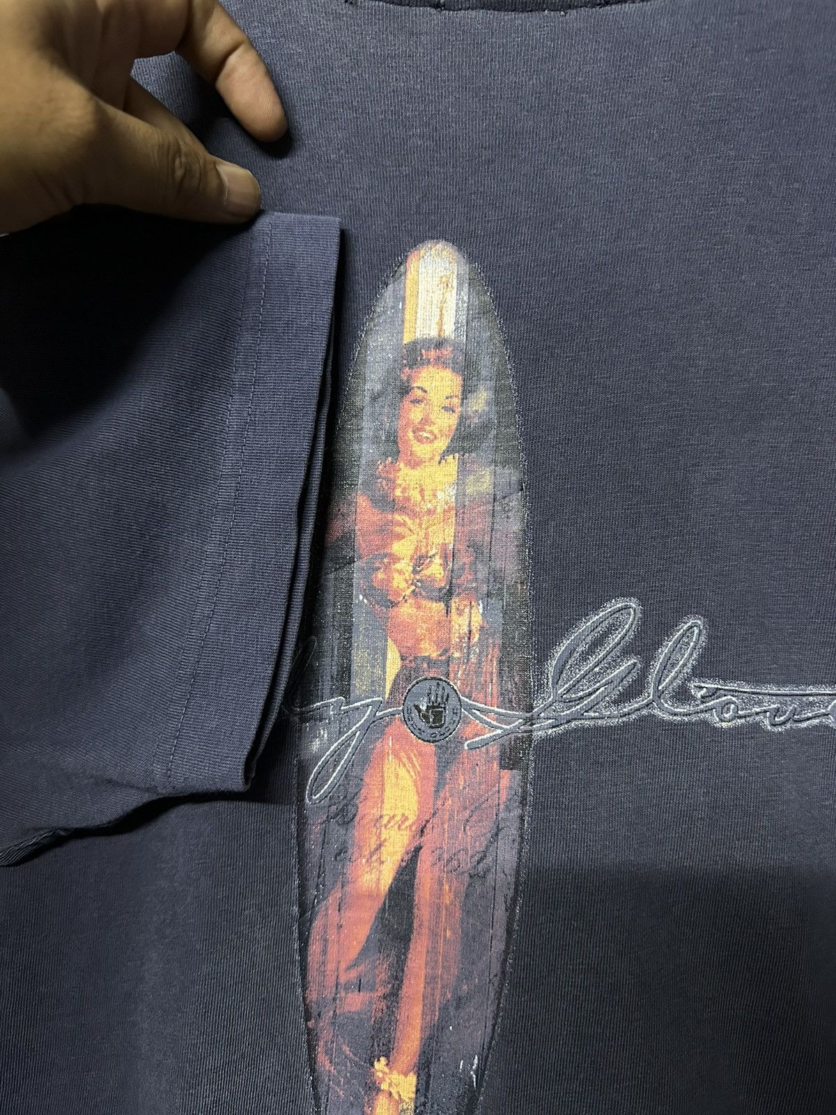 Body Glove Vintage Body Glove Nekad Girl Sun Faded Tee Size US M / EU 48-50 / 2 - 4 Thumbnail