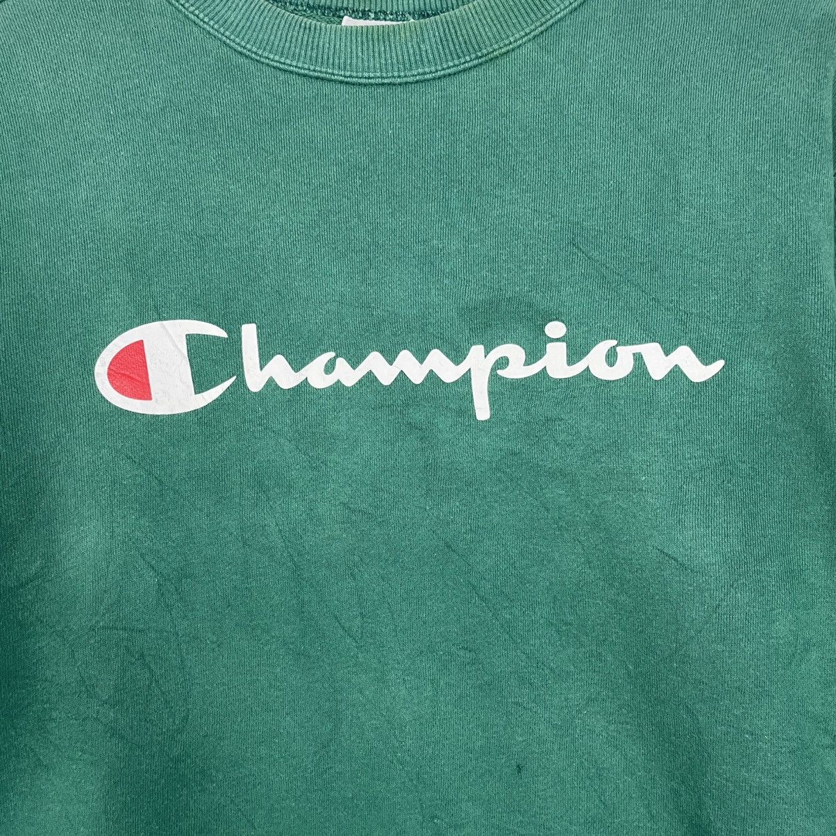 Champion Champion Big Logo Green Sweatshirt Size US M / EU 48-50 / 2 - 10 Thumbnail