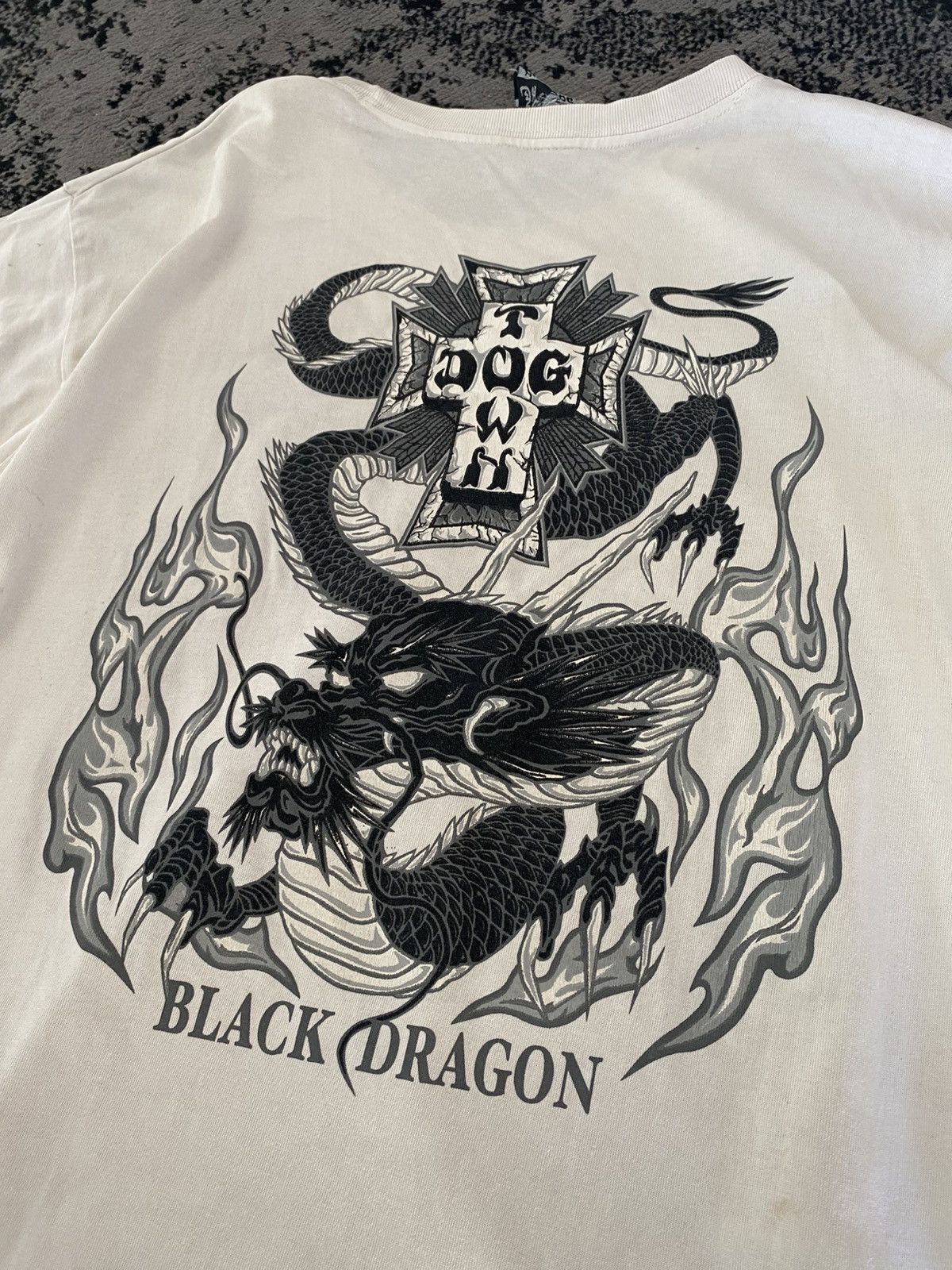 Kapital 2000s Dog Town Black Dragon Tees 🔥 Size US XL / EU 56 / 4 - 7 Thumbnail