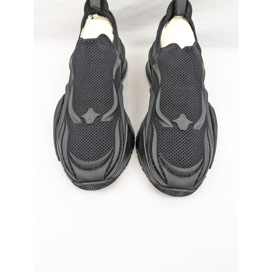 Fendi o1rshd1 Flow Sneakers in Black Size US 12 / EU 45 - 13 Thumbnail