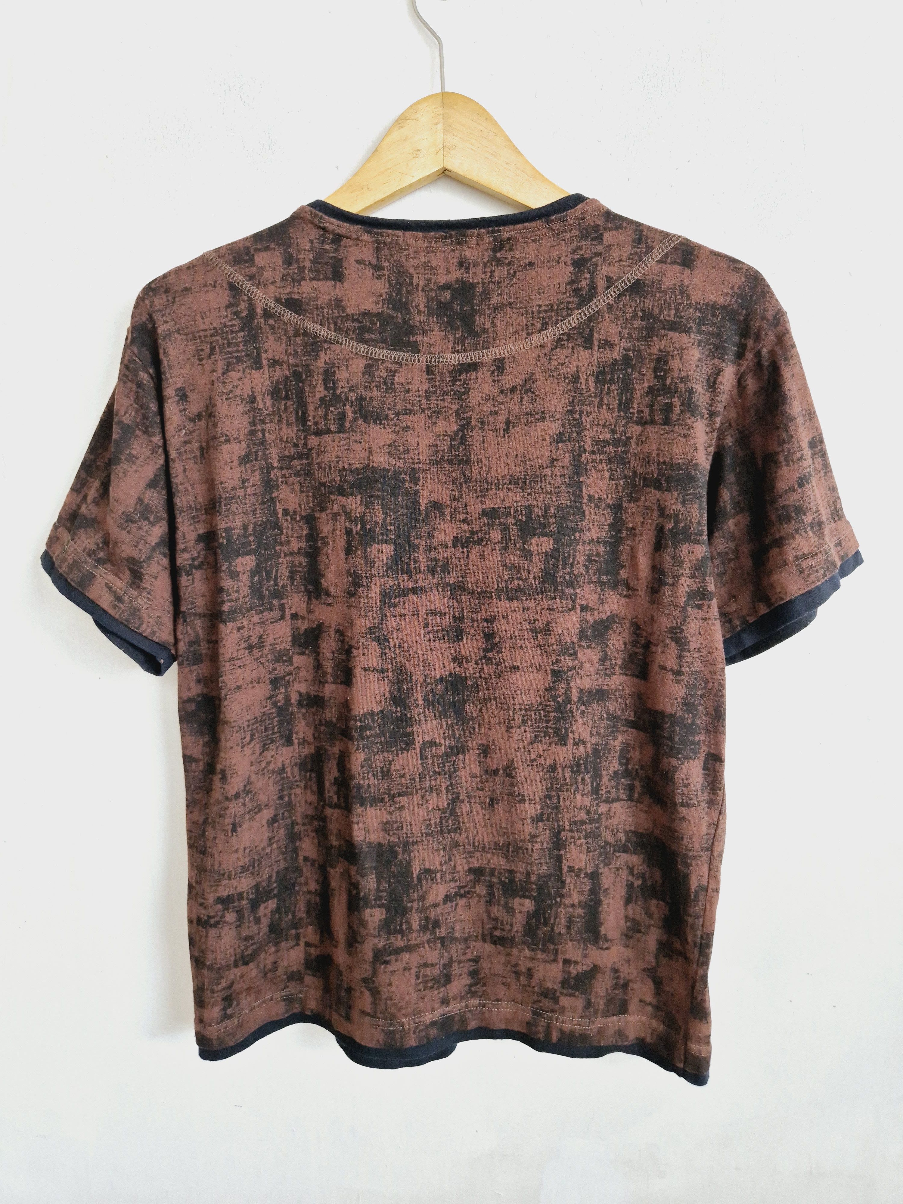 If Six Was Nine × Japanese Brand × Le Grande Bleu (L.G.B.) Beaumere Poem Gothic Skull Punk Double Layer T-Shirt Size US M / EU 48-50 / 2 - 3 Thumbnail