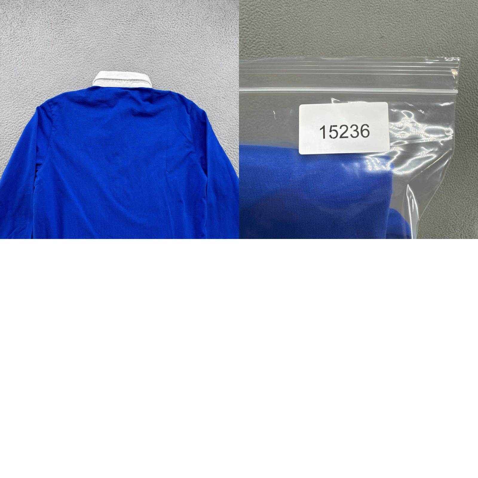 American Eagle Outfitters American Eagle Outfitters Polo Shirt Men Corduroy Neckline Rugby Long Sleeve Size M Blue New Size US M / EU 48-50 / 2 - 9 Thumbnail
