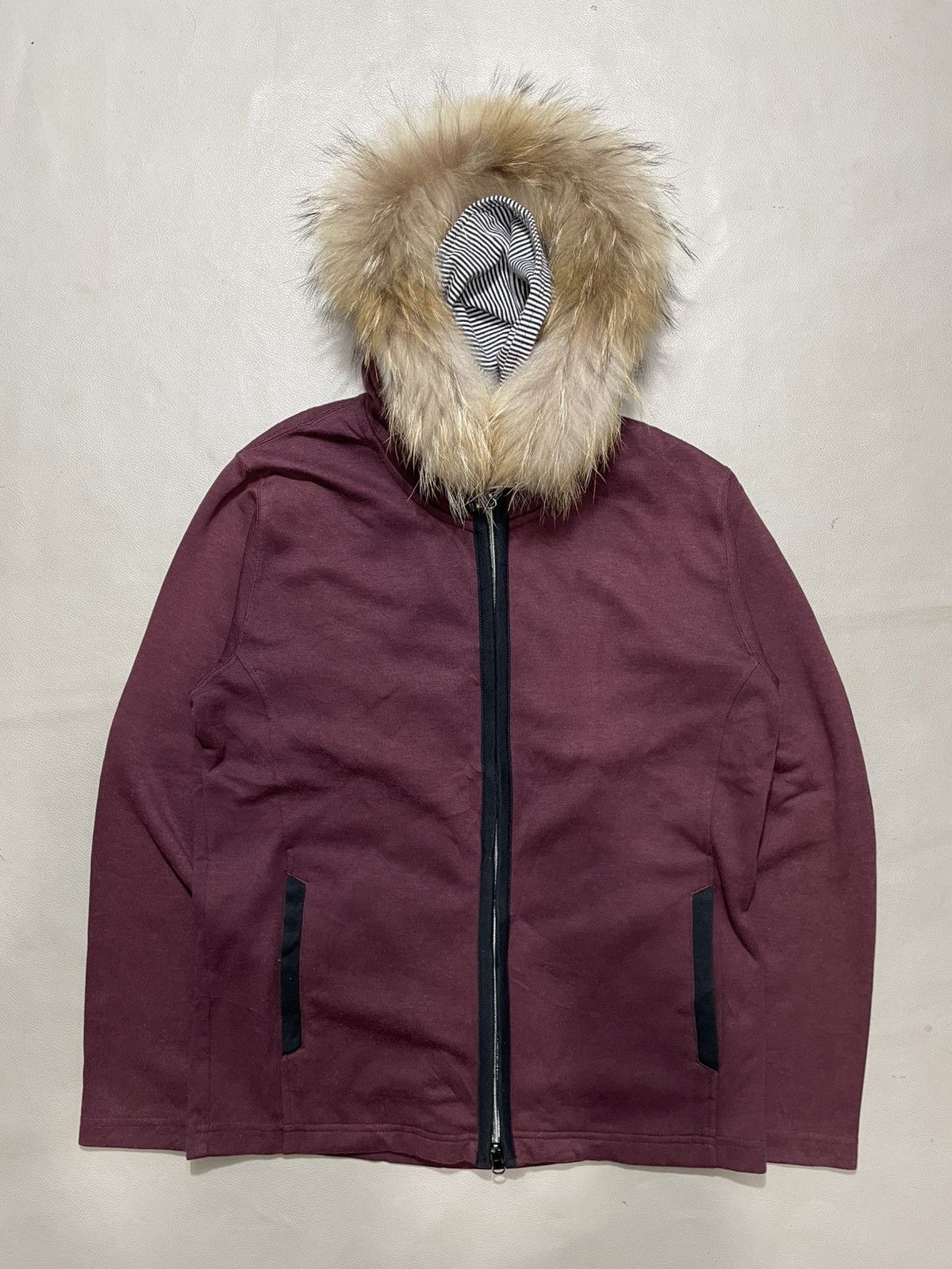 If Six Was Nine Male&co Zip Fur Hoodie Double layer gothic style Size US M / EU 48-50 / 2 - 4 Thumbnail