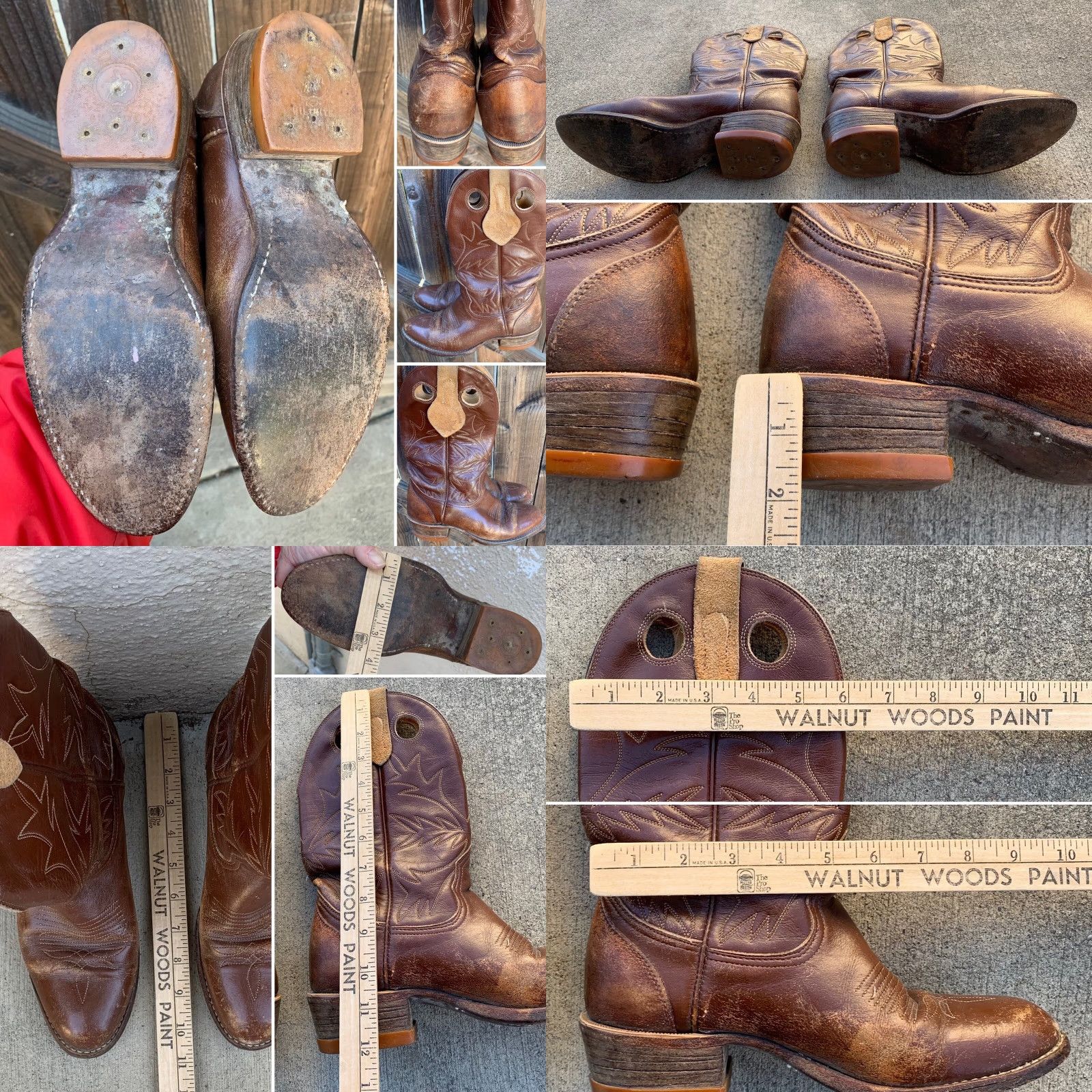 Vintage VINTAGE Alberta Boot Company Canada cowboy boots western cowgirl brown size 6 D Size US 6 / IT 36 - 8 Thumbnail
