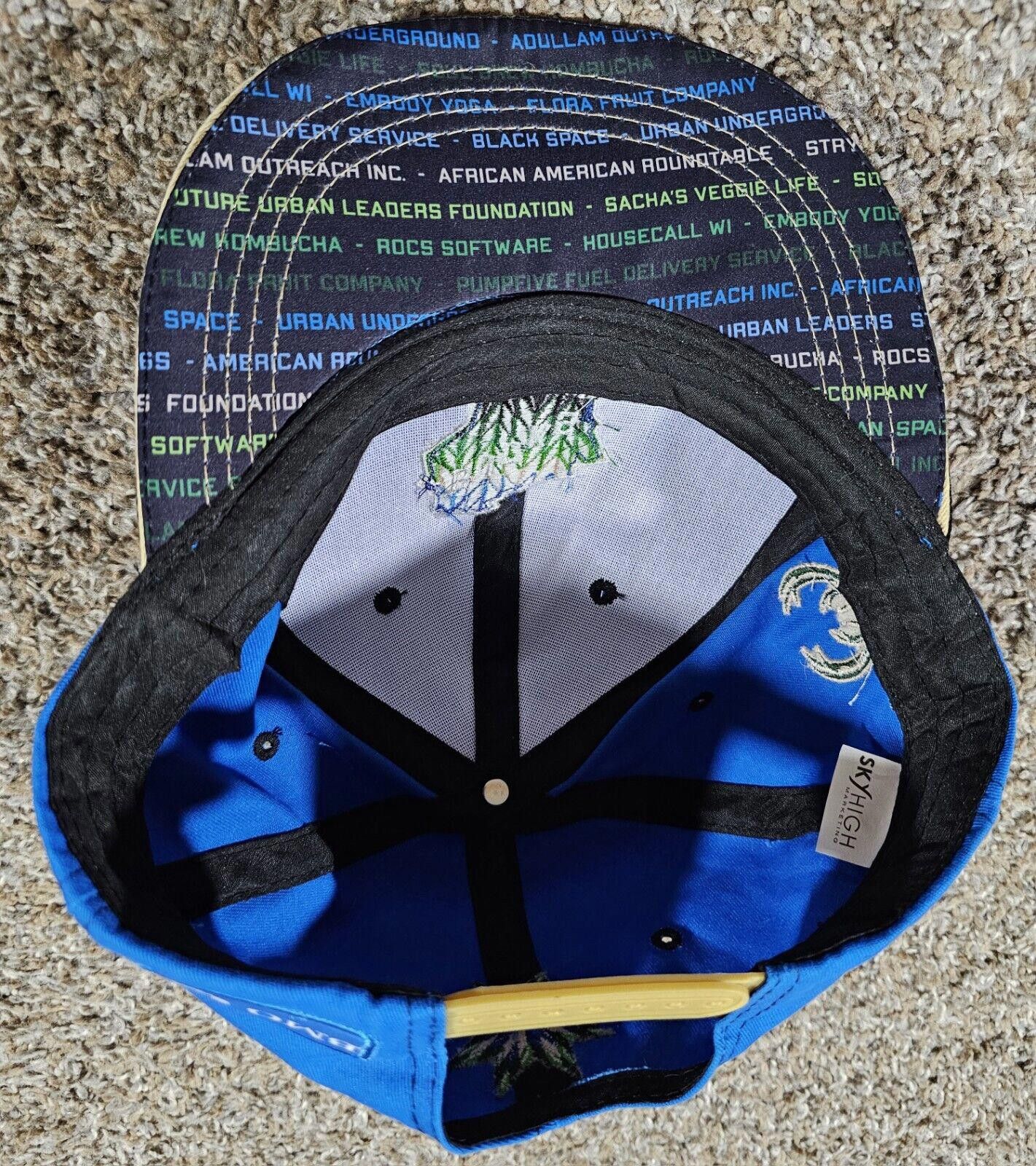 Designer Milwaukee Bucks Basketball NBA Holiday Edition Snapback Hat Size ONE SIZE - 8 Thumbnail
