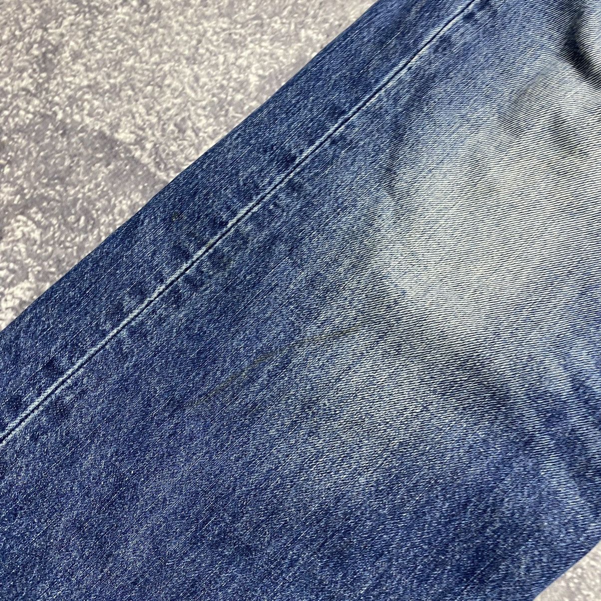 Vintage Vintage Carhartt Wip Patch Logo Blue Streetwear denim jeans Size US 34 / EU 50 - 14 Thumbnail