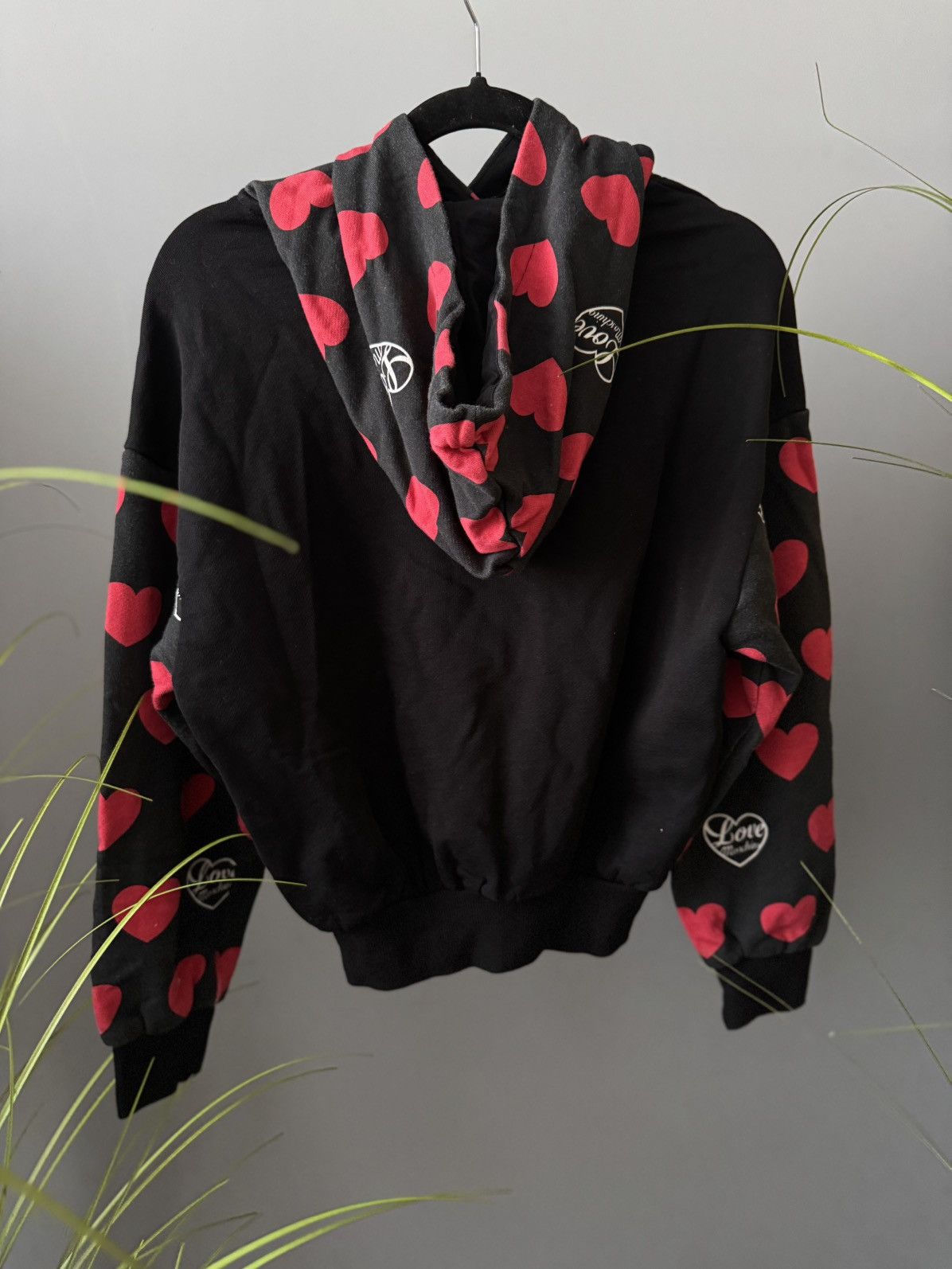 Love Moschino Love moschino crop hoodie woman monogram Size XS / US 0-2 / IT 36-38 - 4 Thumbnail
