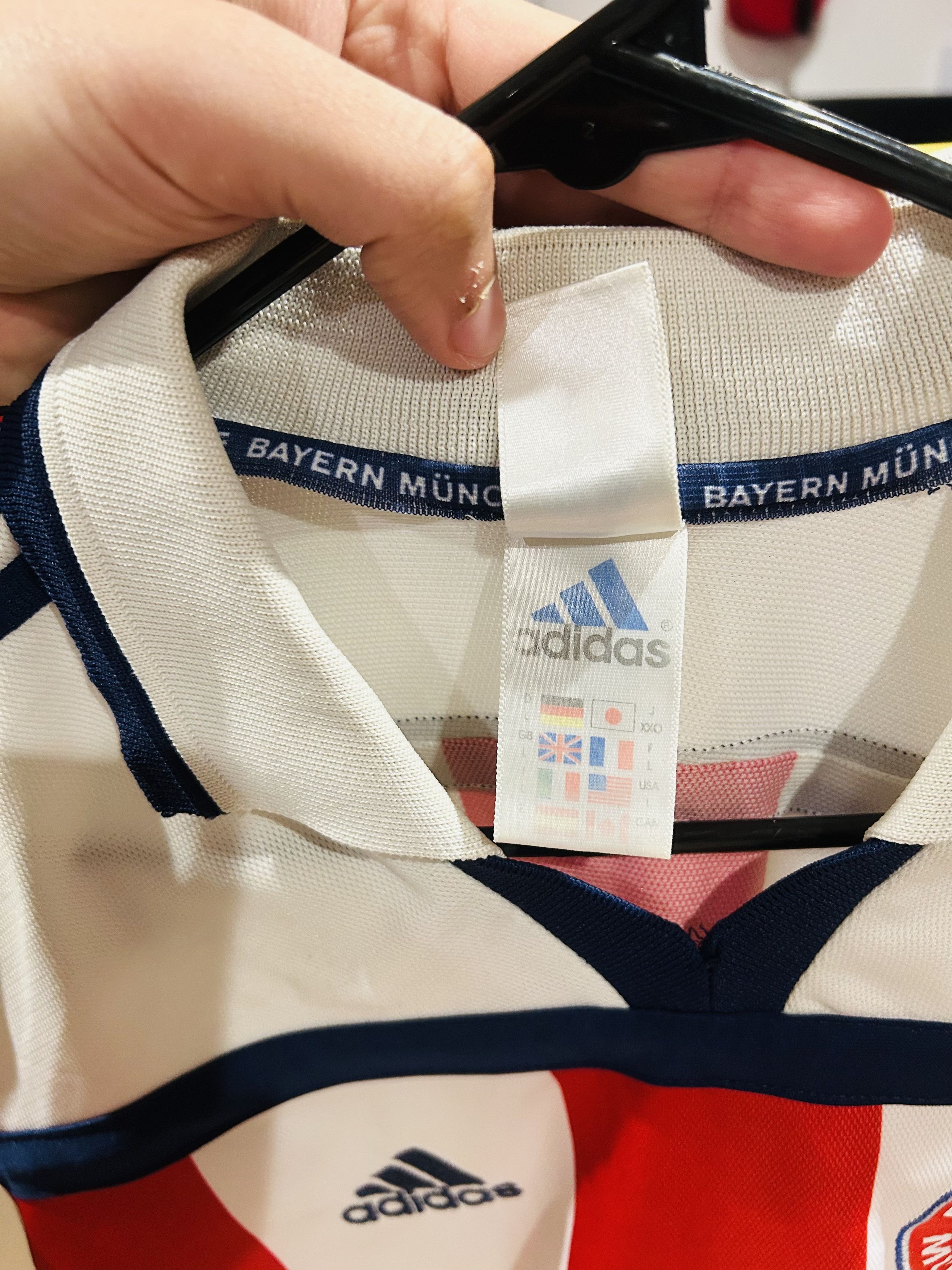 Adidas Bayern Munich 2000/01 away jersey Size US L / EU 52-54 / 3 - 3 Thumbnail