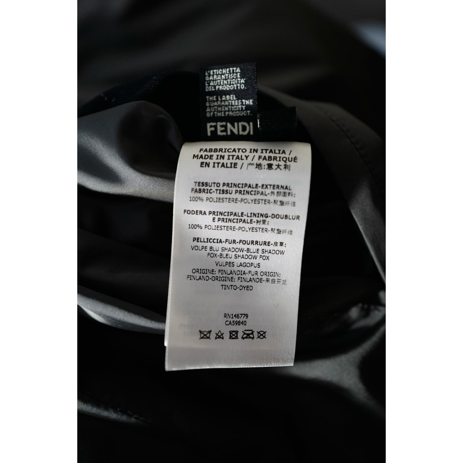 Fendi Fendi Reversible Monster Down Jacket Real Fox Fur | IT46 Size US S / EU 44-46 / 1 - 5 Thumbnail