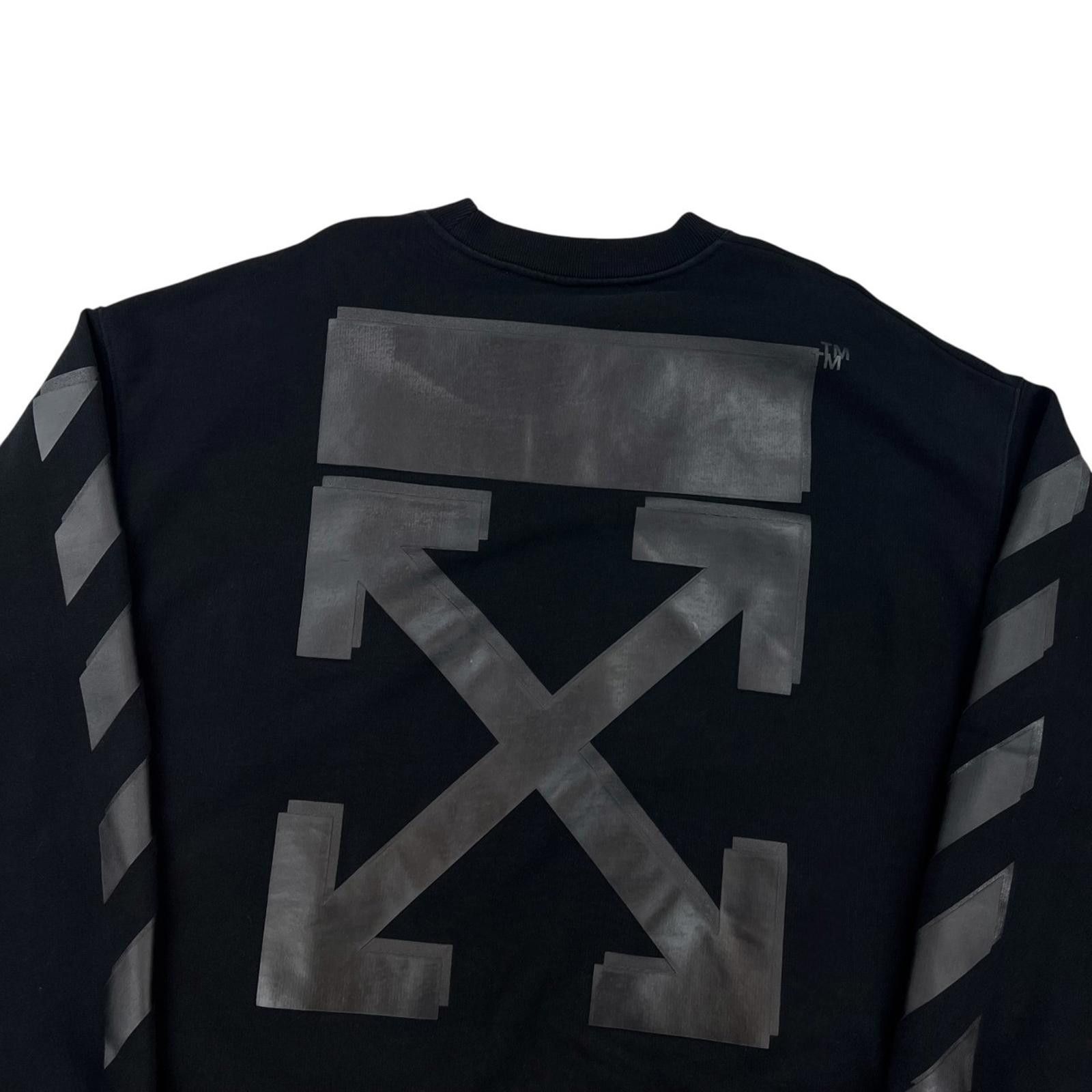 Off-White Off-White Rubber Arrows Black Sweatshirt Size US M / EU 48-50 / 2 - 1 Thumbnail
