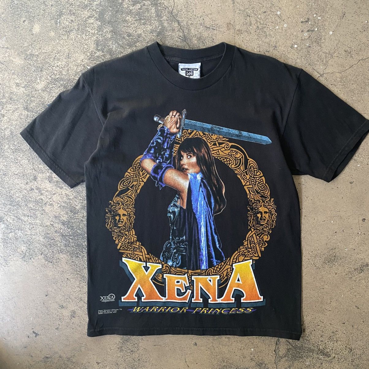 Vintage 1996 Xena Warrior Princes Movie Series Promo Tee