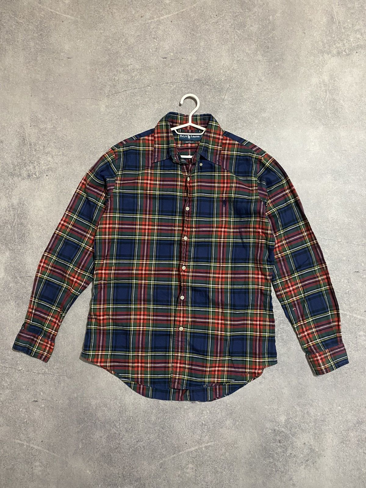 Polo Ralph Lauren × Ralph Lauren × Vintage Vintage Polo Ralph Lauren Plaid Shirt Buttons Up Size US M / EU 48-50 / 2 - 1 Thumbnail