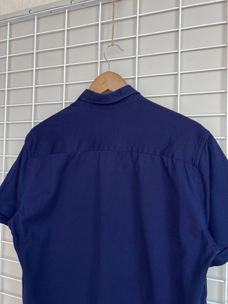 Eton Eton Navy Blue Oxford Pique Polo Shirt Mens Size L Size US L / EU 52-54 / 3 - 8 Thumbnail