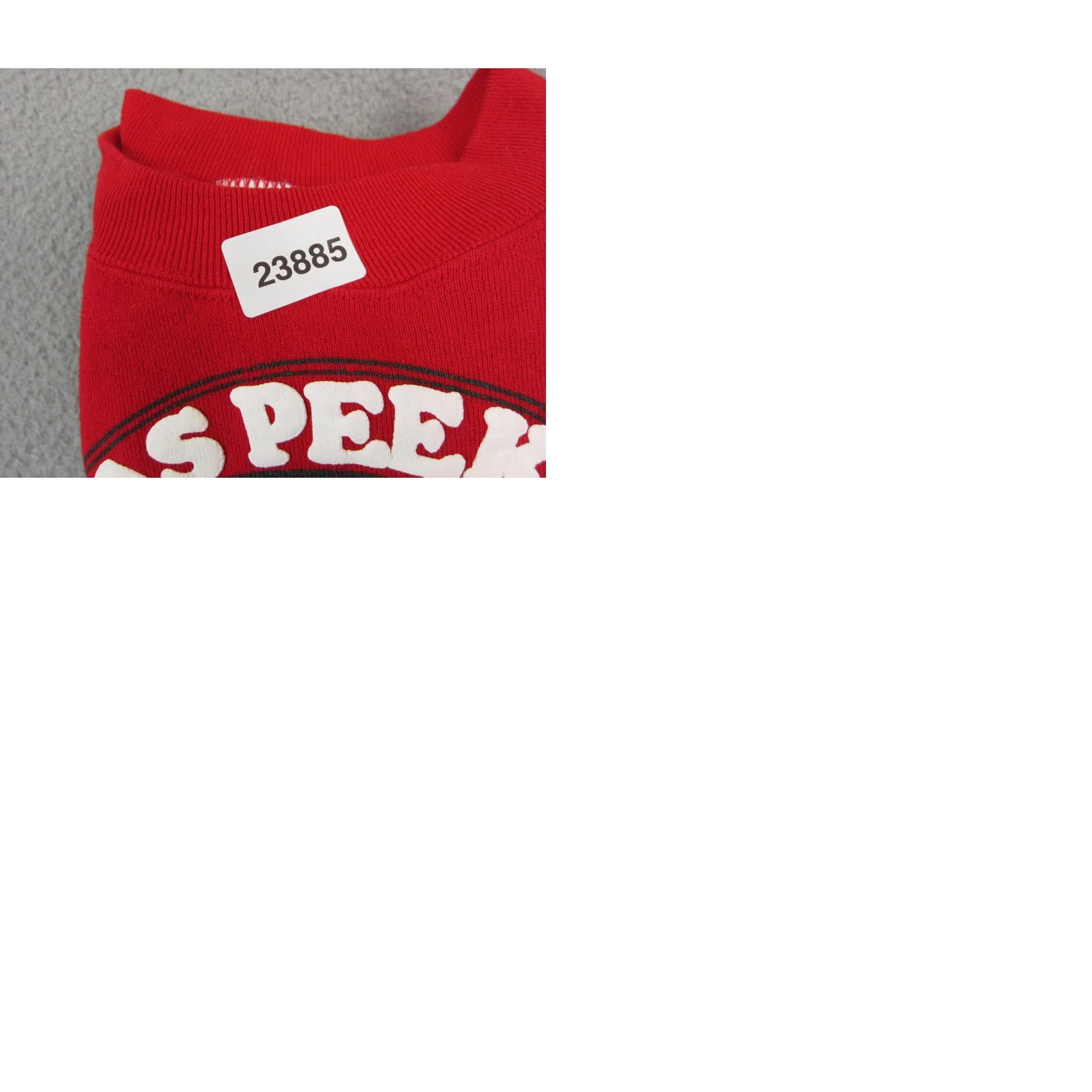 Vintage VINTAGE Sweatshirt Mens M Red 90s Jerzees Cotton Polyester Fleece Crew Neck Pullover Christmas Made in USA Size US M / EU 48-50 / 2 - 9 Thumbnail