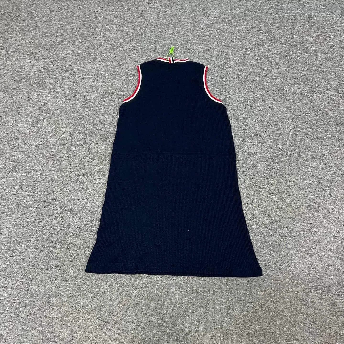 Thom Browne Thom Browne Navy Knit Sleeveless Dress. Size M / US 6-8 / IT 42-44 - 7 Thumbnail