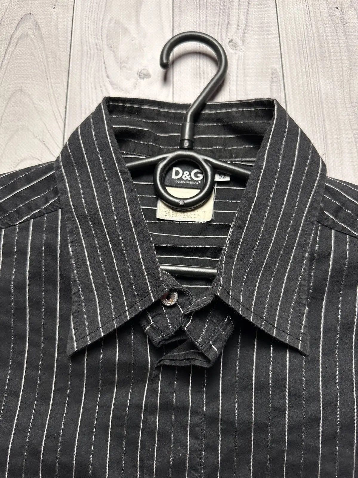 Dolce & Gabbana Vintage striped Dolce& Gabbana shirt logo rare Size US L / EU 52-54 / 3 - 6 Thumbnail