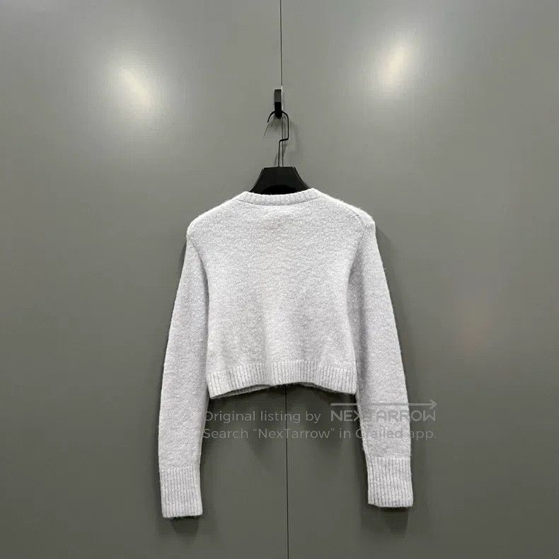 Acne Studios Acne Studios Light Blue Knit Open Cardigan Size XXS / US 00 / IT 34 - 2 Thumbnail