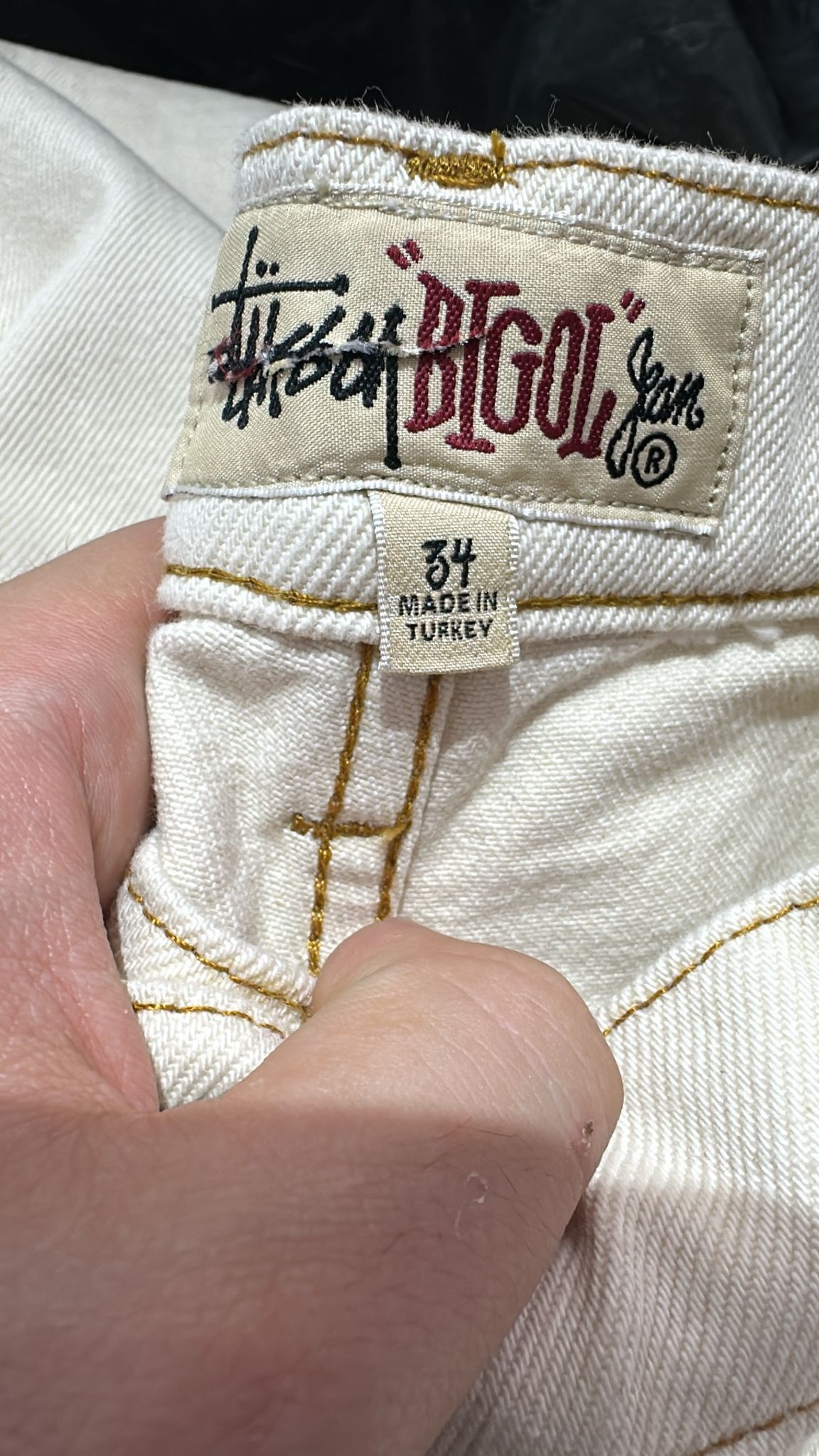 Stussy Big Ol Jean Denim “Natural” 34