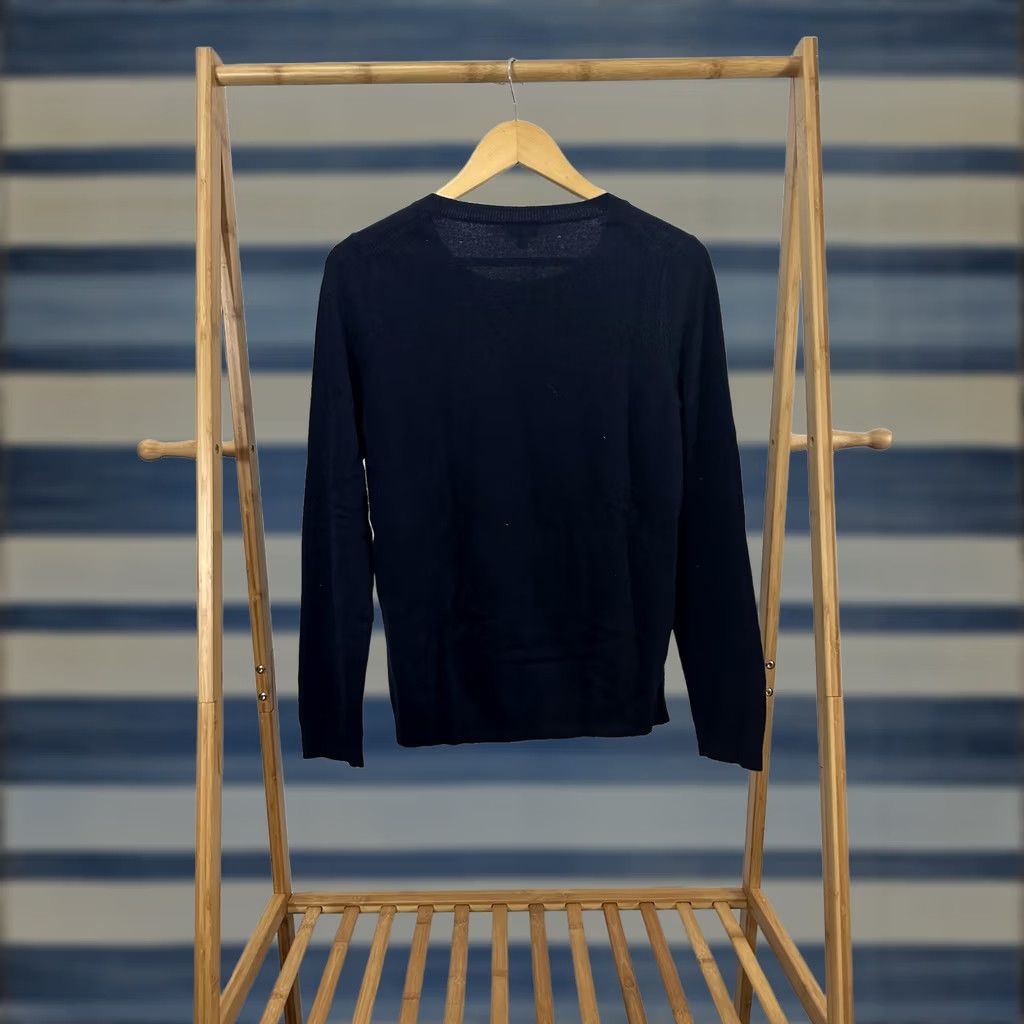 Talbots NWT Talbots Women's Cashmere Light Sweater Blue Size M Damaged Holes Pullover Knit Pullover Sweater Womens Cashmere Blue M Damaged Holes Size M / US 6-8 / IT 42-44 - 1 Thumbnail