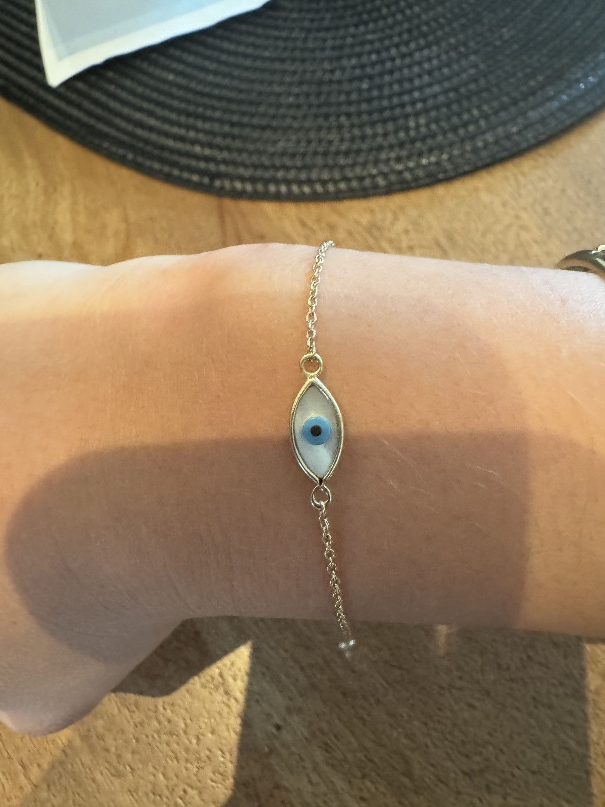 Other 14k yellow gold 7in. evil eye bracelet Size ONE SIZE - 5 Thumbnail