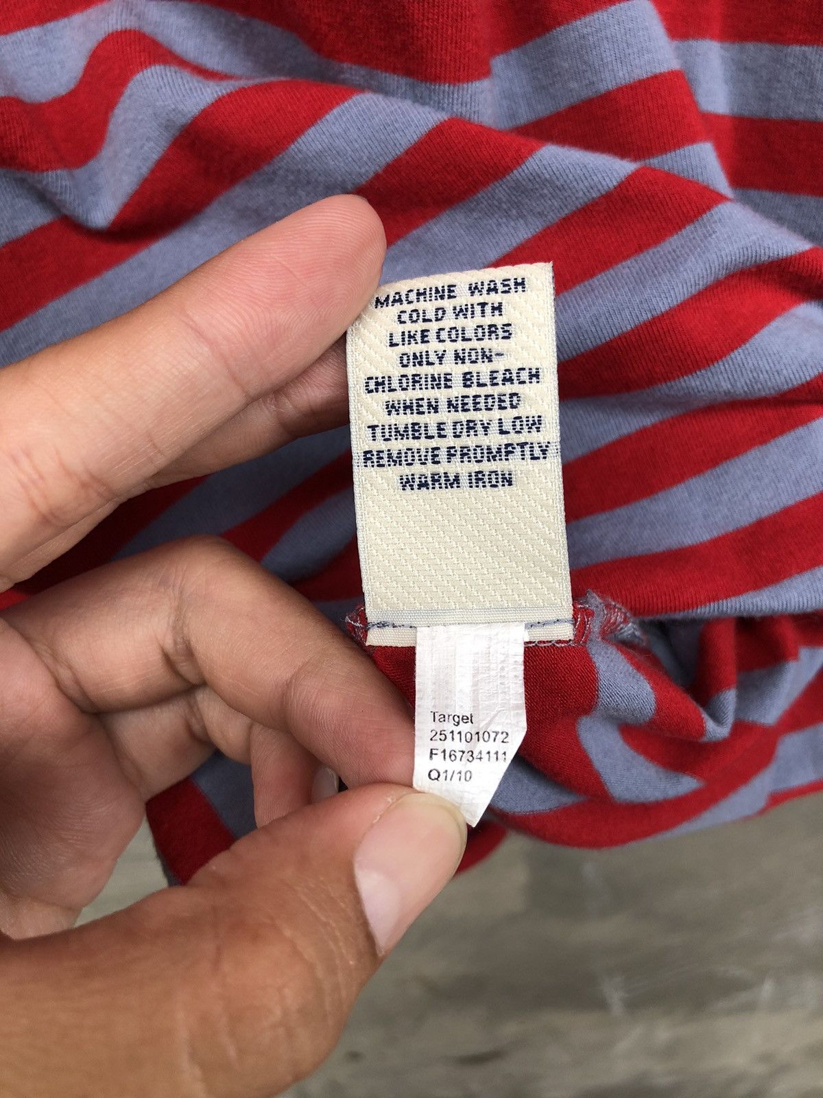 Jean Paul Gaultier Jean Paul Gaultier Target Stripe T-shirt Size M / US 6-8 / IT 42-44 - 14 Thumbnail