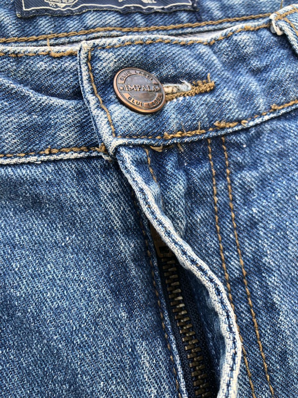 Japanese Brand × Vintage Vintage Impala Blue Label Denim Jeans Size US 34 / EU 50 - 8 Thumbnail