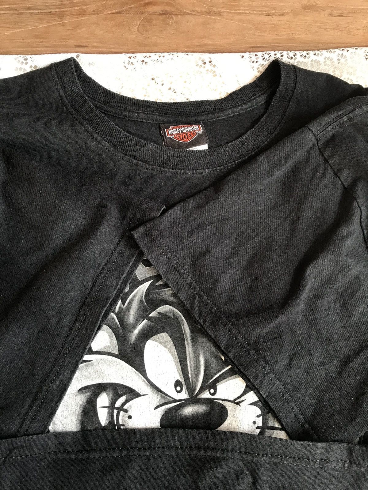 Harley Davidson × Vintage × Warner Bros Vintage 2014 Harley Davidson Warner Bros Size US XXL / EU 58 / 5 - 6 Thumbnail