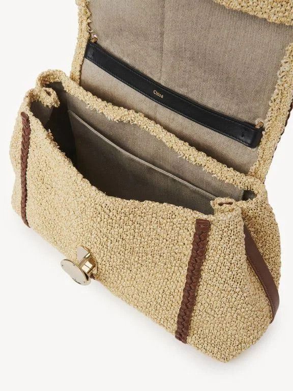 Chloe o1loc1c1024 Penelope Medium Soft Bag in Tan Size ONE SIZE - 4 Thumbnail