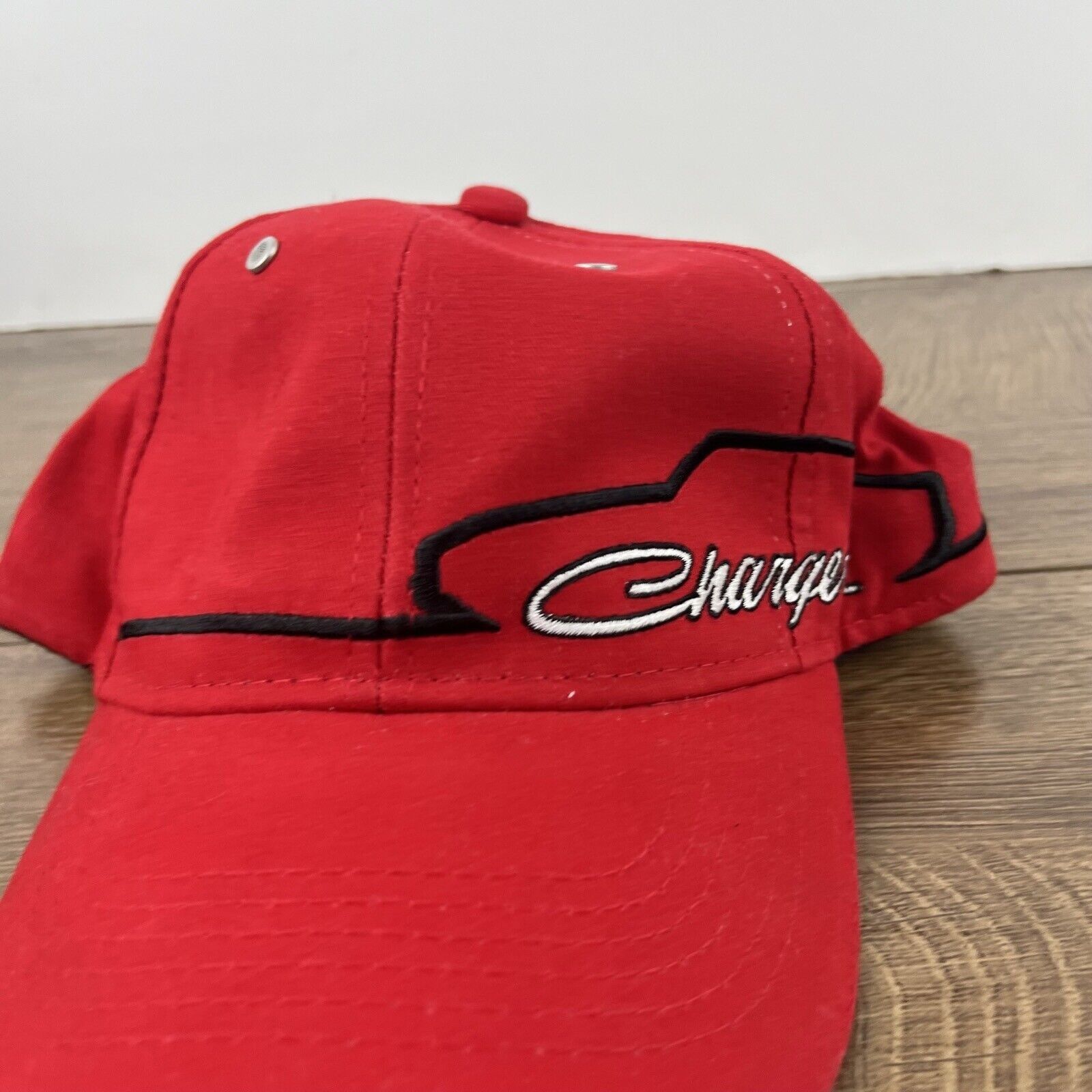 Other Dodge Charger Car Hat Red Cap Charger Adjustable Hat Red Adu Size ONE SIZE - 6 Thumbnail