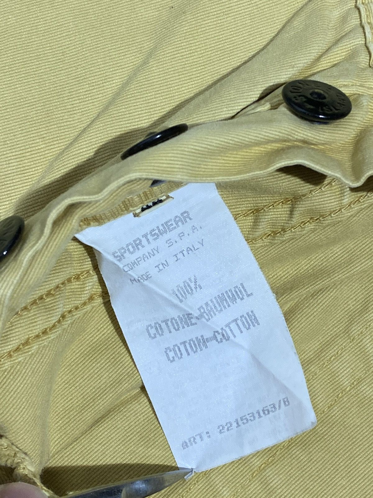 Stone Island Vintage Stone Island Marina 1995 S/S Heavy Denim Pants Size US 32 / EU 48 - 15 Thumbnail