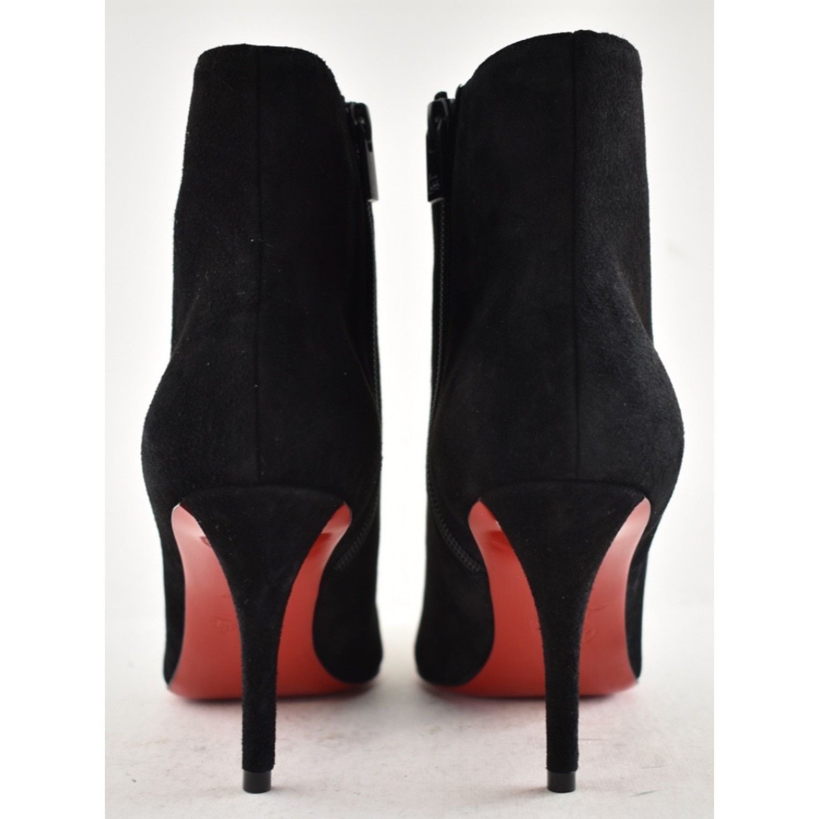 Christian Louboutin Christian Louboutin So Apostropha Booty 80 Black Suede Size US 6 / IT 36 - 16 Thumbnail