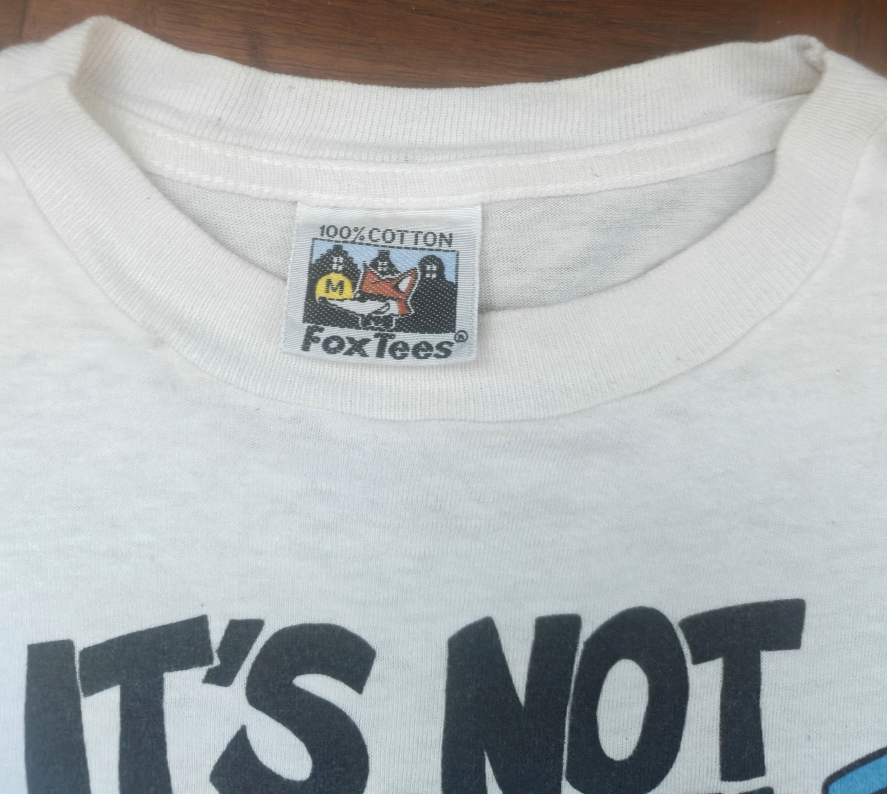 Vintage FoxTees Vintage Novelty Graphic Tee Single Stitch Size US M / EU 48-50 / 2 - 5 Thumbnail