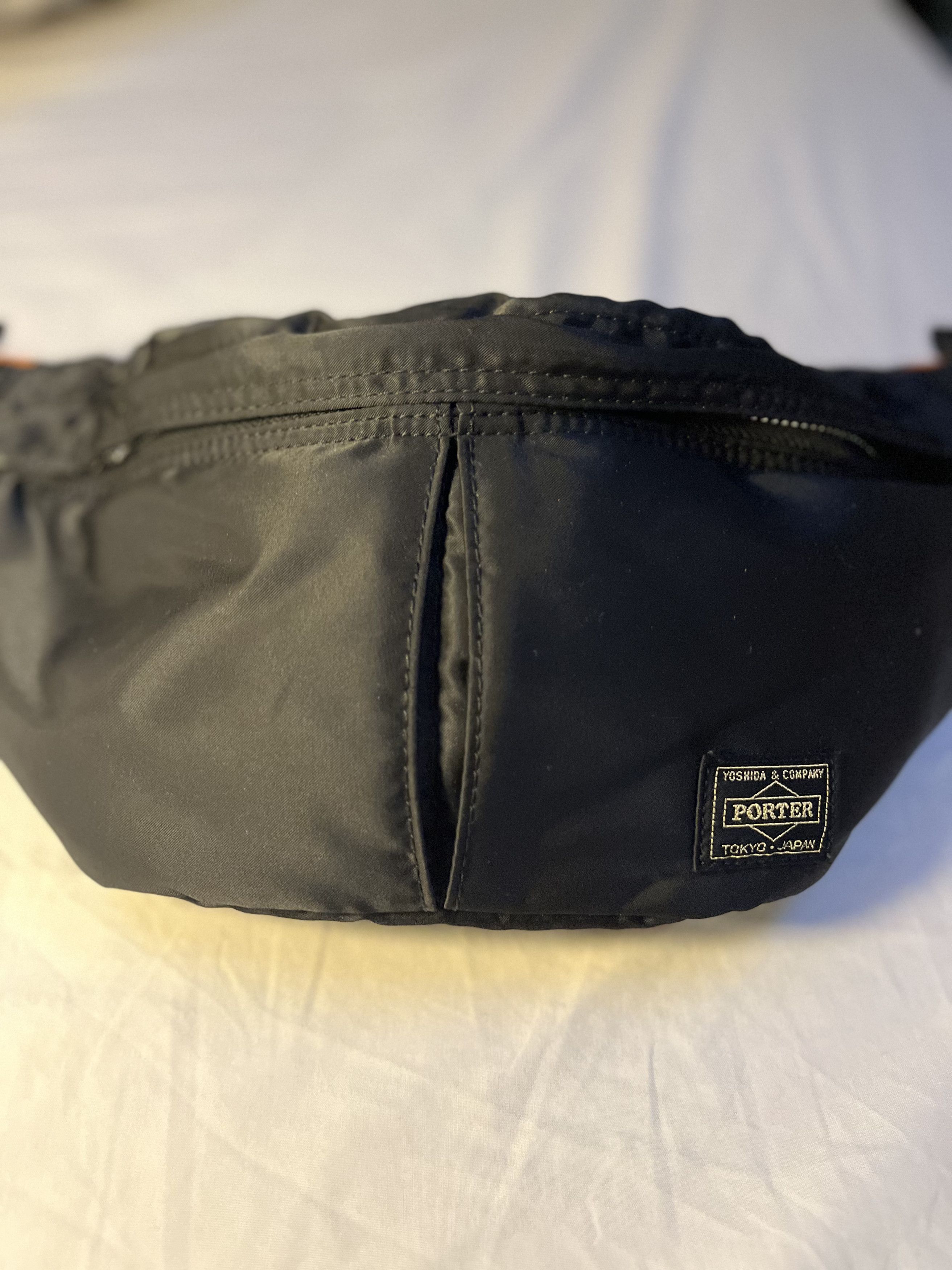 Black cross body Porter bag