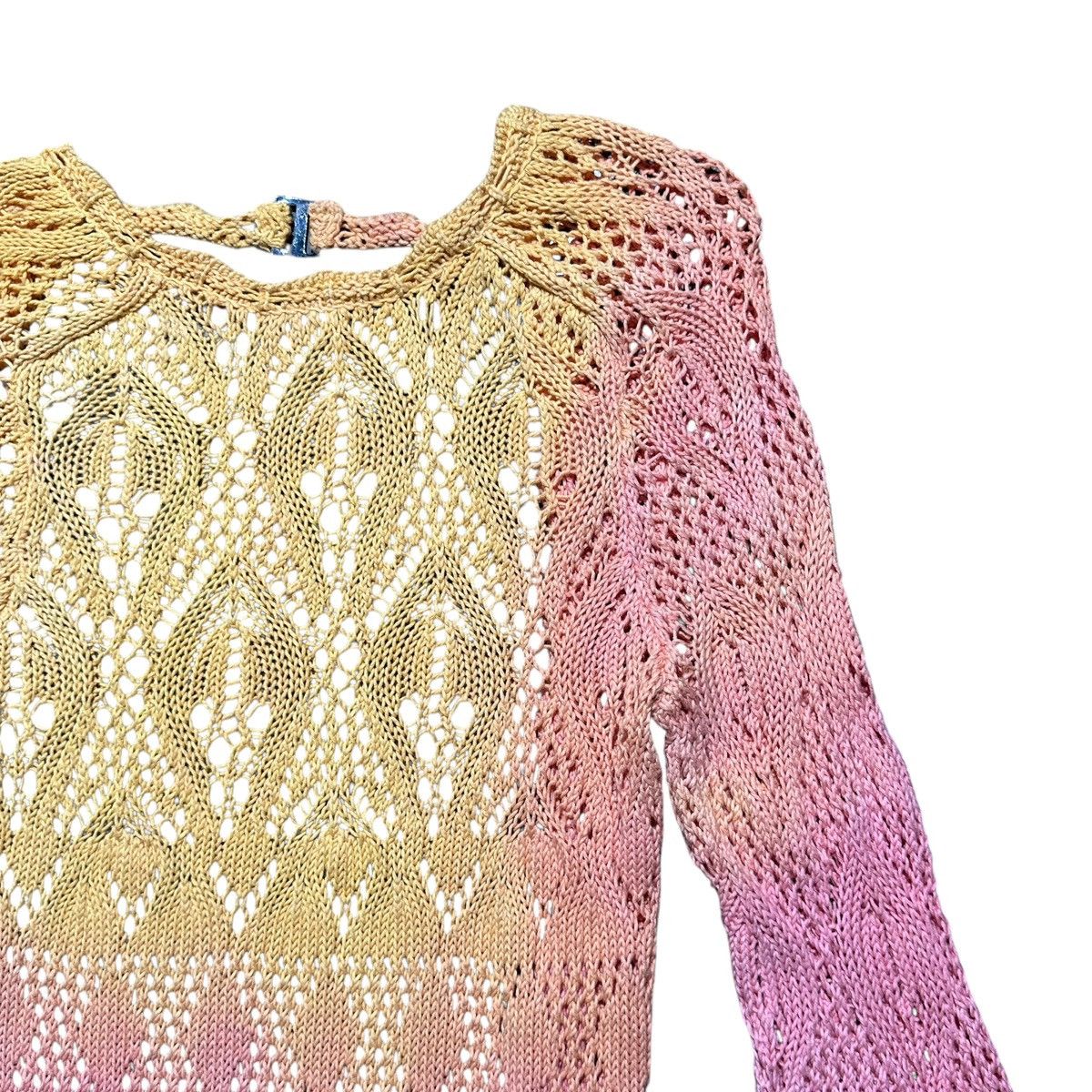 The Attico $750 Ombre knit woven mini dress Size S / US 4 / IT 40 - 3 Thumbnail