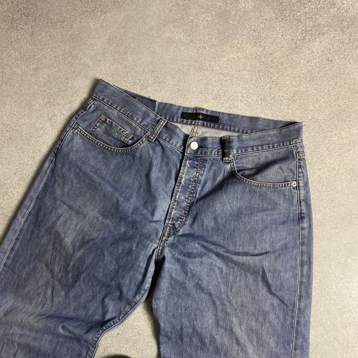Stone Island Vintage Stone Island Jeans Denim Pants Rare Size US 38 / EU 54 - 11 Thumbnail