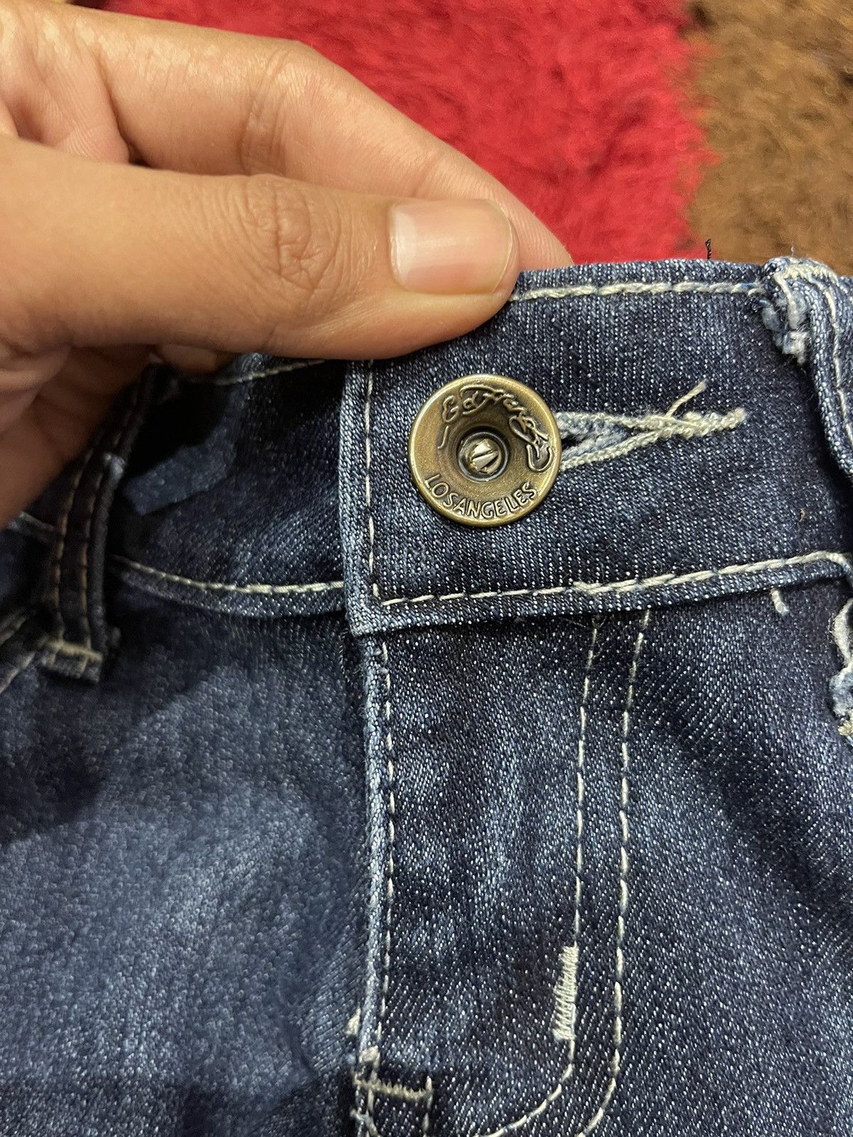 Ed Hardy Best Offer Ed Hardy By Christian Audigier Jeans Size 28 - 30 Size US 29 - 7 Thumbnail