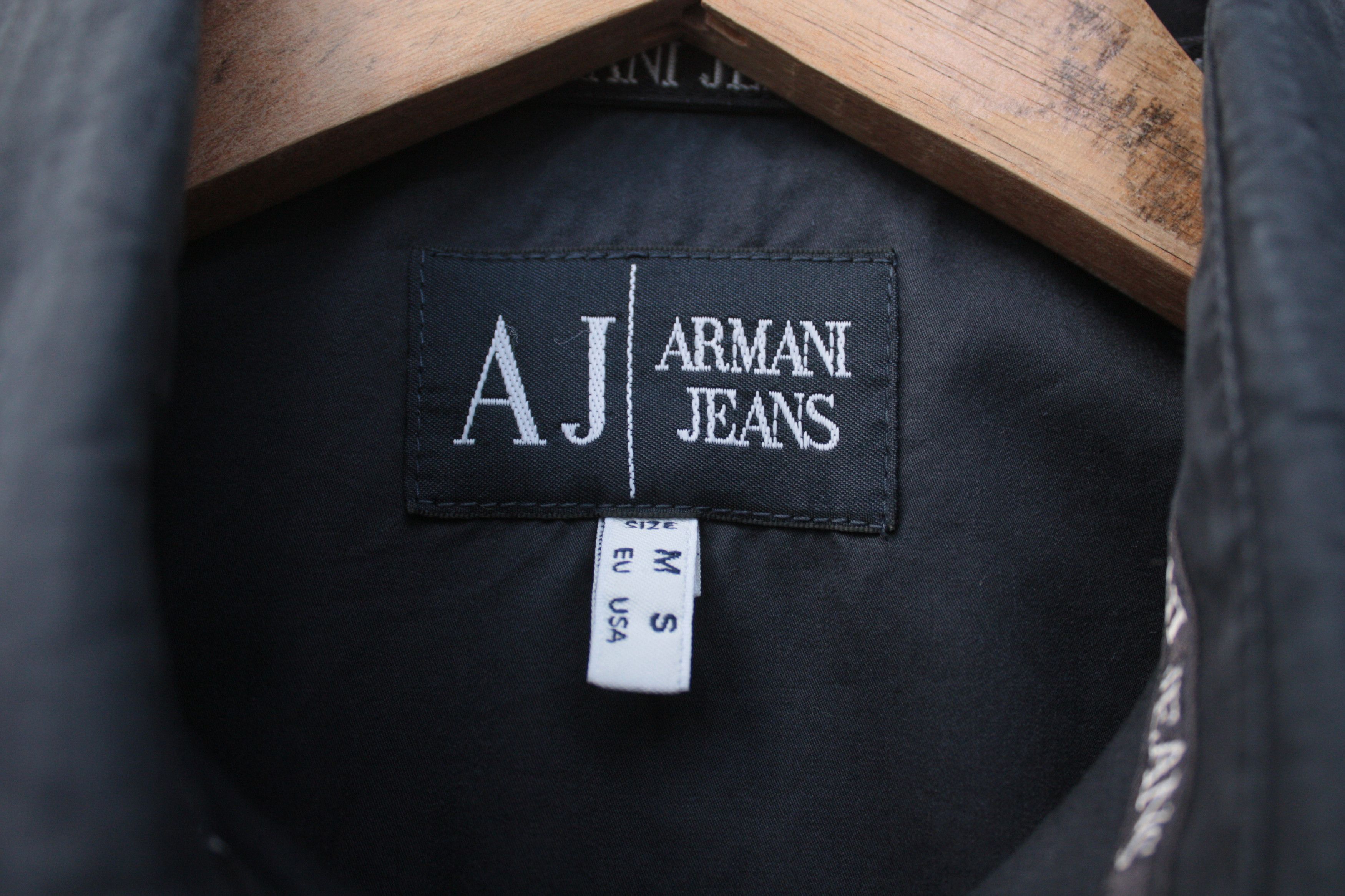Armani Armani Jeans Dark Navy Shirt Men's Small Size US S / EU 44-46 / 1 - 6 Thumbnail