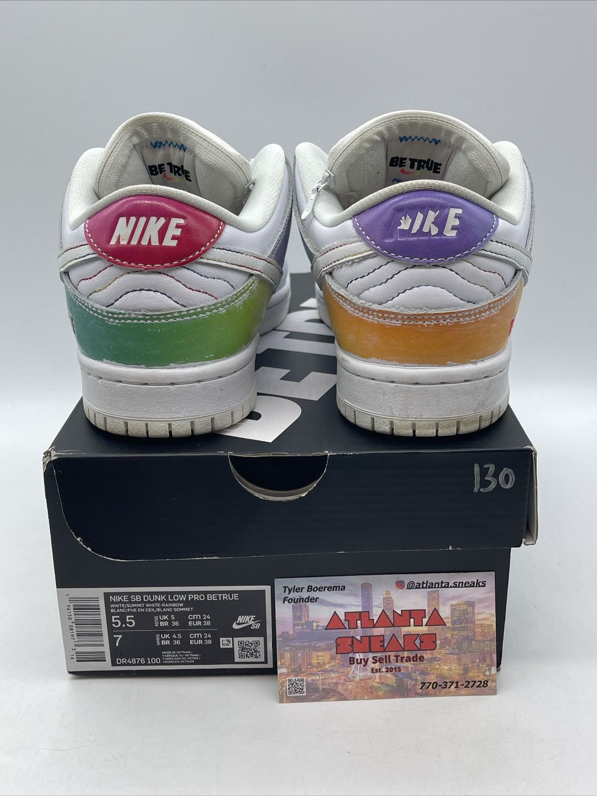 Nike Dunk low be true Size US 5.5 / EU 38 - 3 Thumbnail