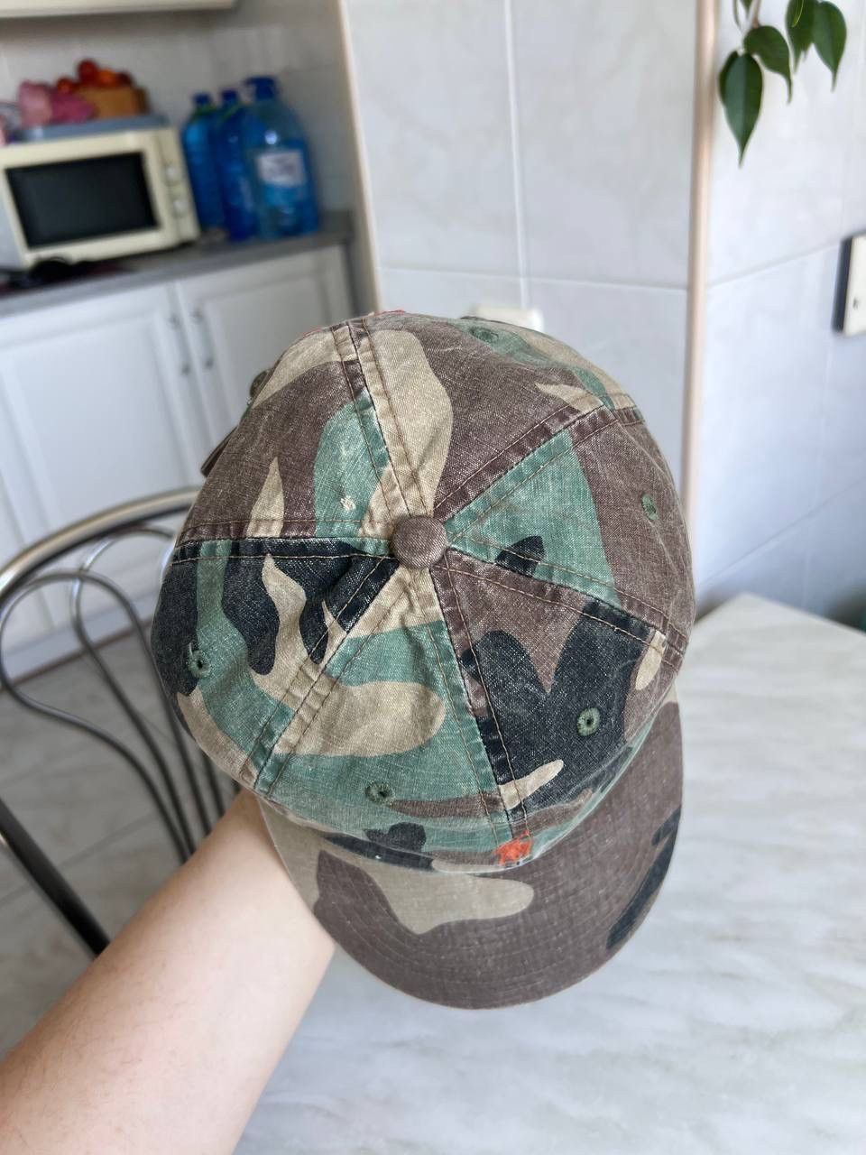 Polo Ralph Lauren Ralph Lauren Polo camo cap green Military Army Style hat Y2K Size ONE SIZE - 8 Thumbnail