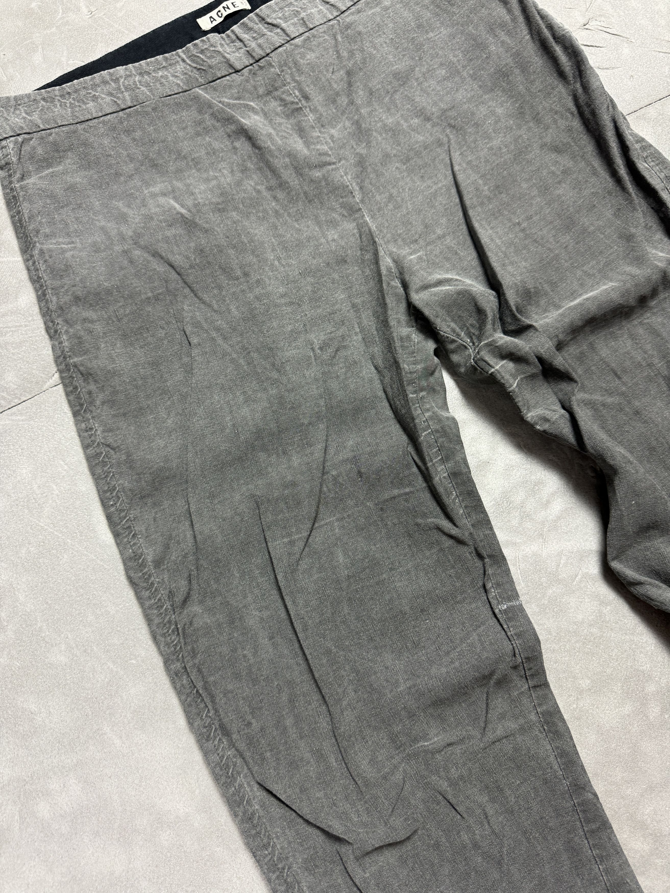 Acne Studios × Vintage Acne Studios S12 washed grey pants vintage y2k retro wmns Size 27" / US 4 / IT 40 - 8 Thumbnail