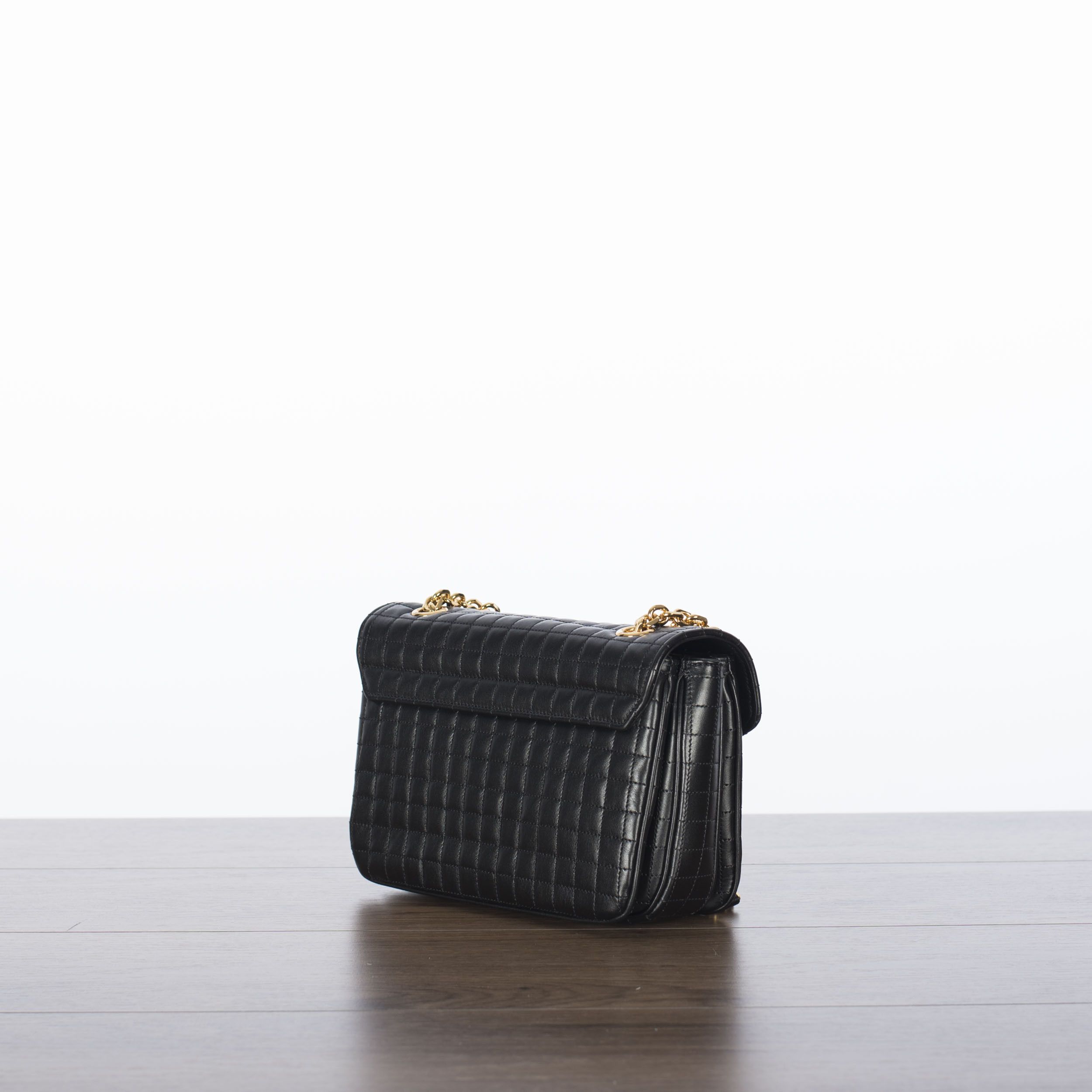Celine Medium C Bag In Quilted Black Calfskin Size ONE SIZE - 6 Thumbnail